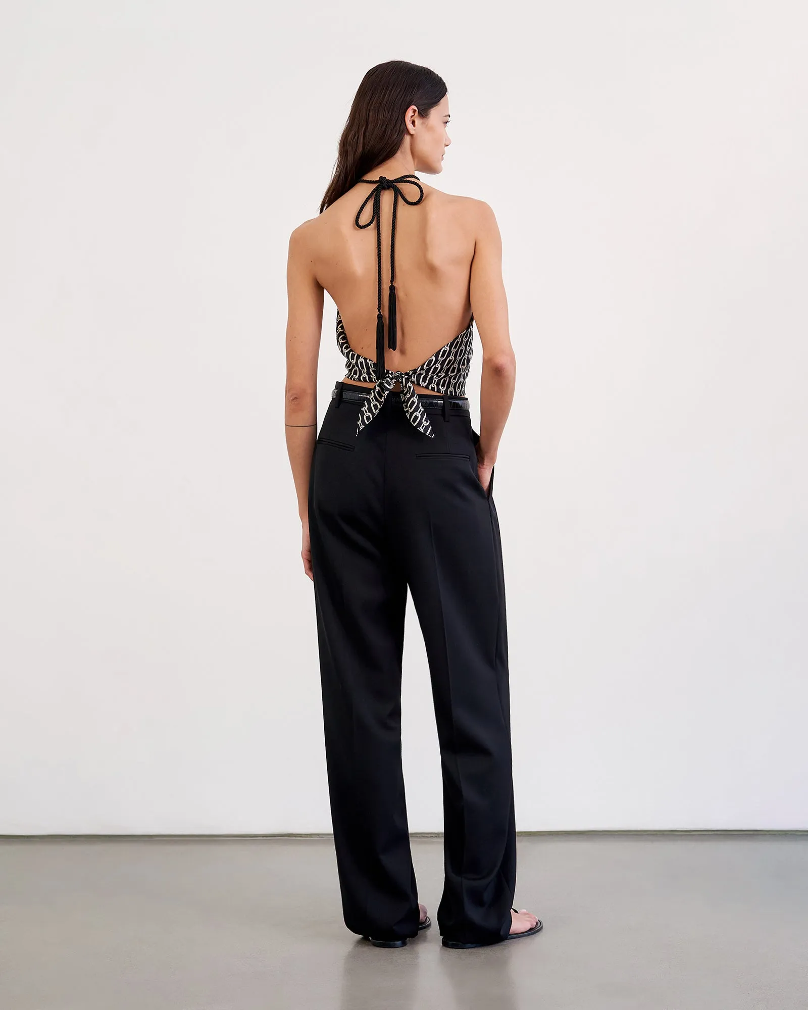 ETIENNE PLEATED PANT sold by Nili Lotan product image thumbnail 4