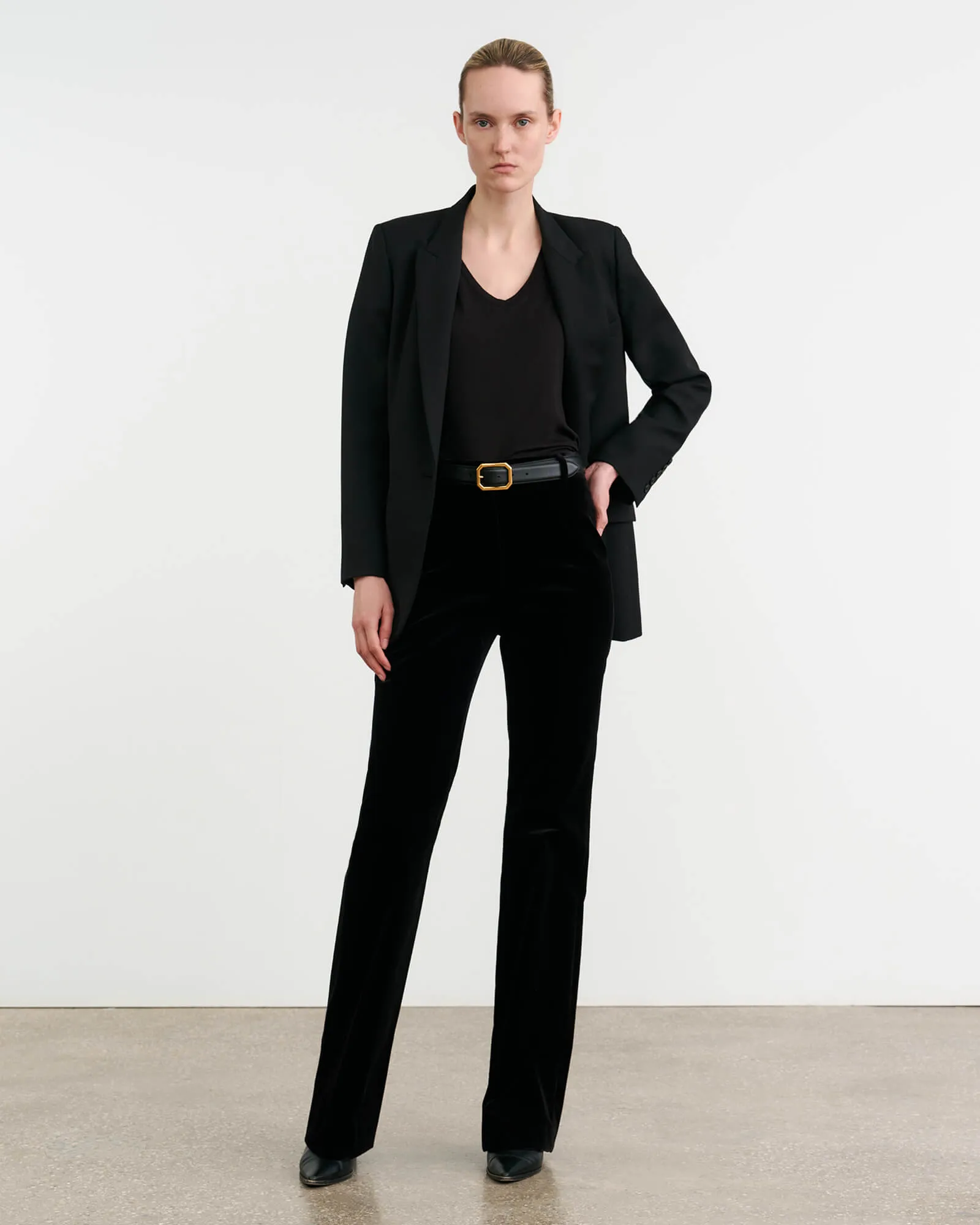 CORNELL VELVET PANT sold by Nili Lotan product image thumbnail 2