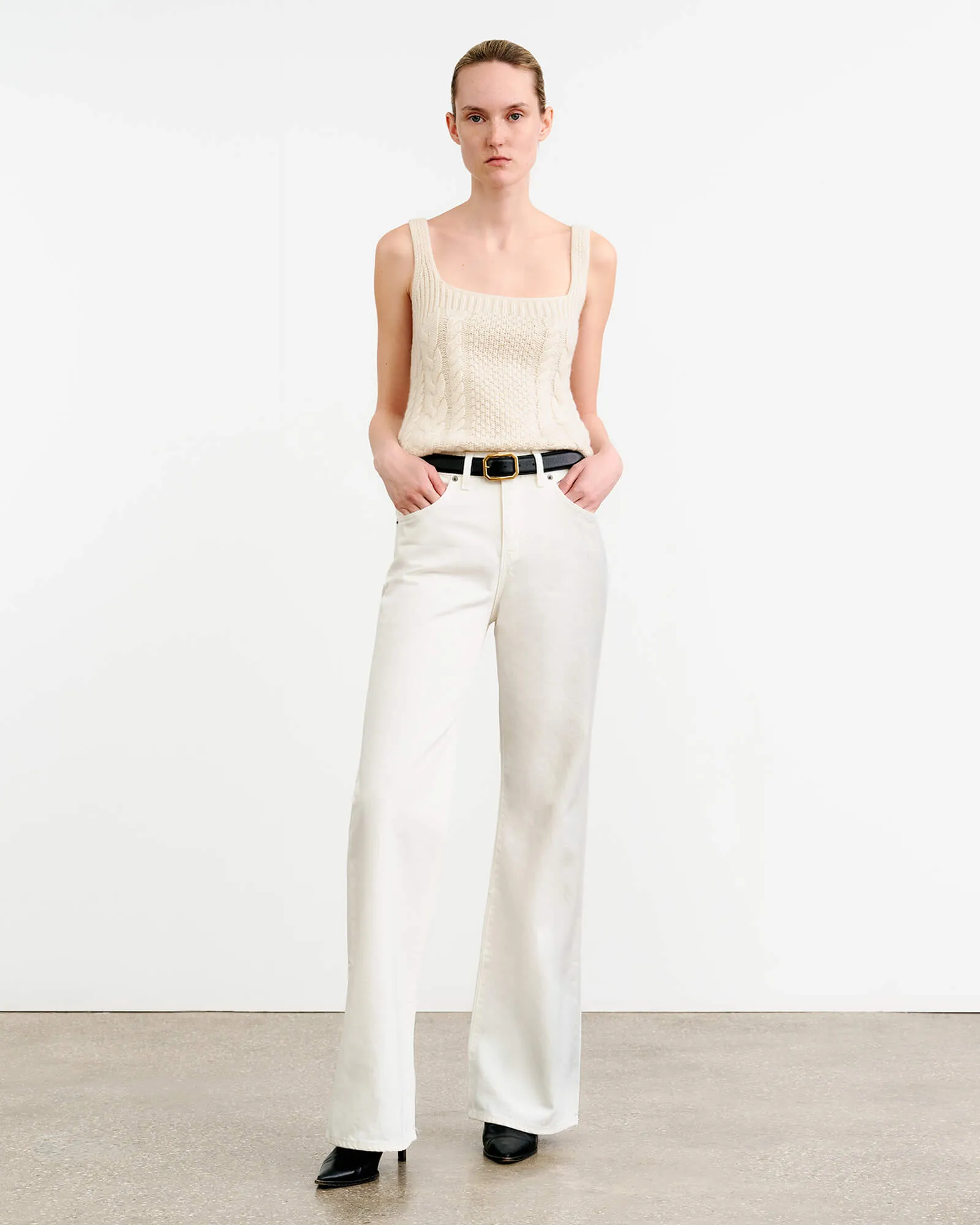 SOLANGE CABLE TANK sold by Nili Lotan product image thumbnail 3