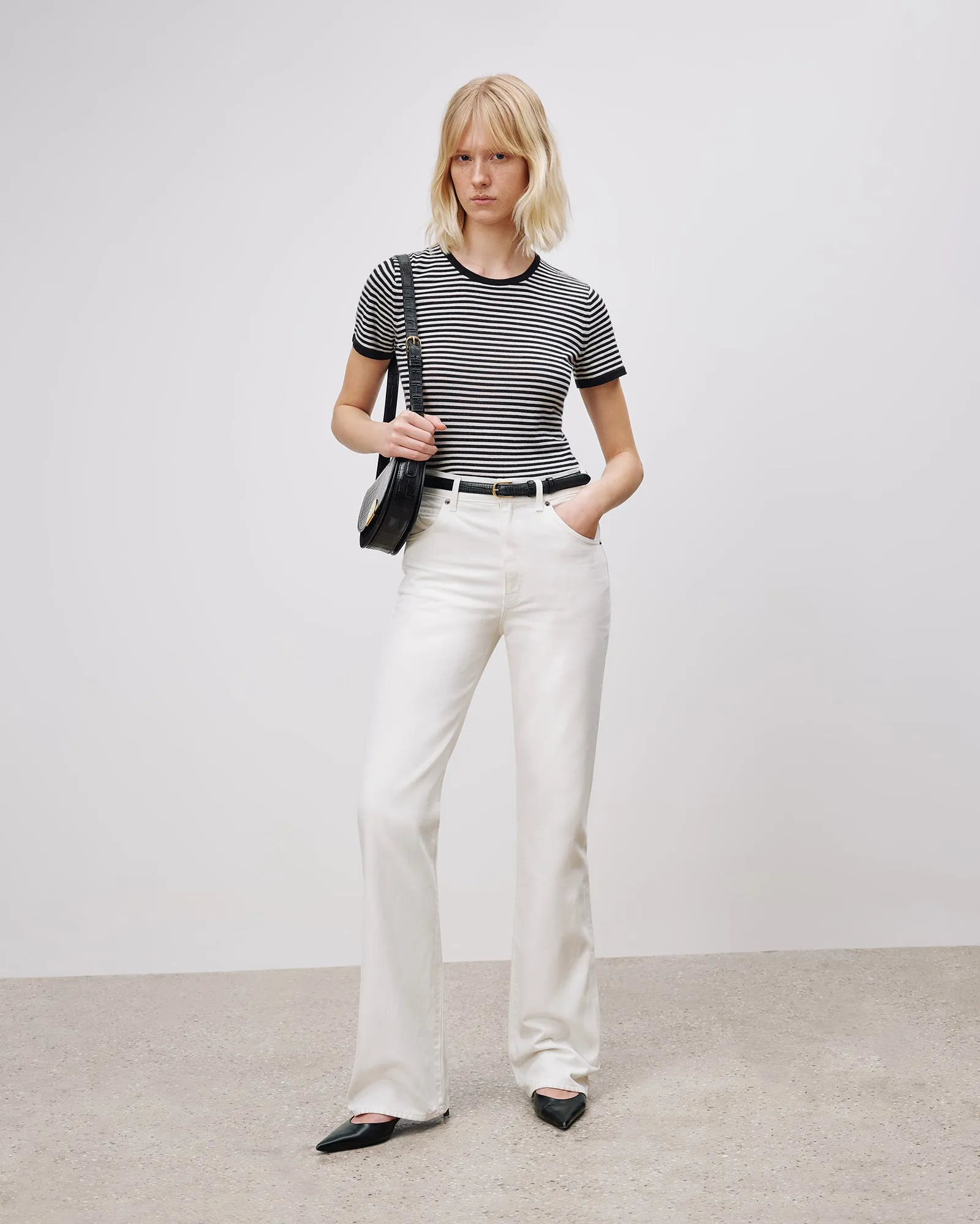 NADETTE SWEATER TEE sold by Nili Lotan product image thumbnail 4