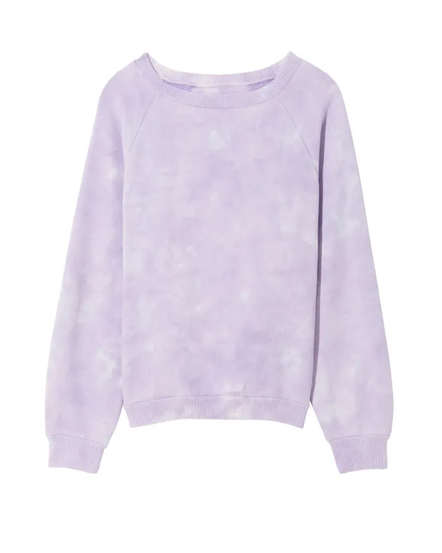 TIE DYE CLASSIC CREW NECK SWEATSHIRT made by Nili Lotan