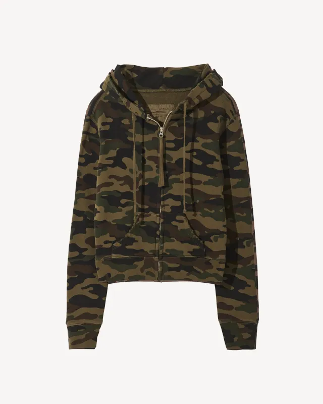 NL NEW YORK CALLIE ZIP UP HOODIE sold by Nili Lotan