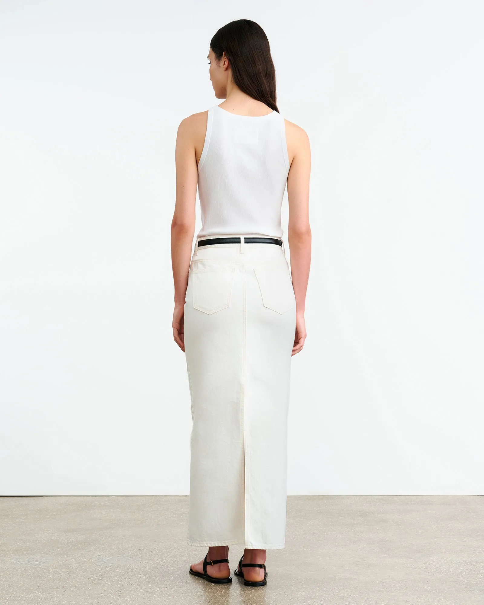 OZZY DENIM SKIRT sold by Nili Lotan product image thumbnail 5