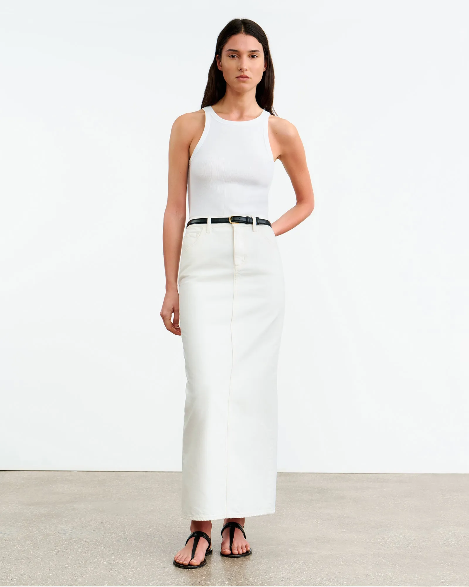 OZZY DENIM SKIRT sold by Nili Lotan product image thumbnail 2