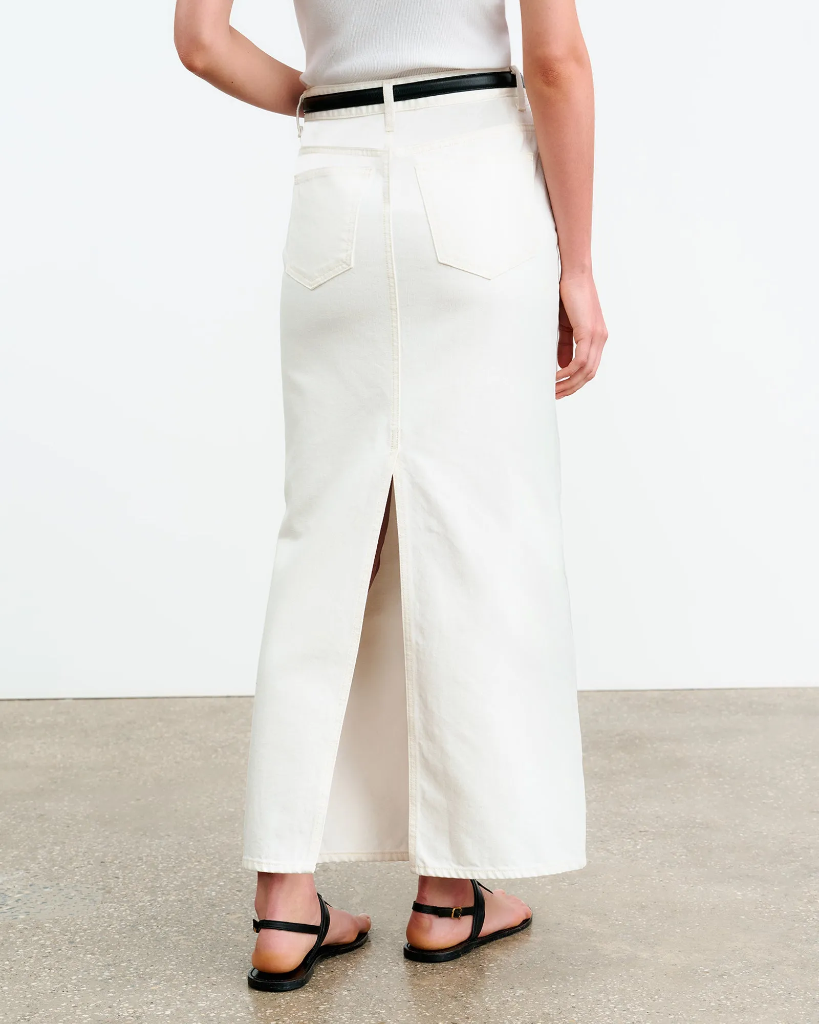OZZY DENIM SKIRT sold by Nili Lotan product image thumbnail 4