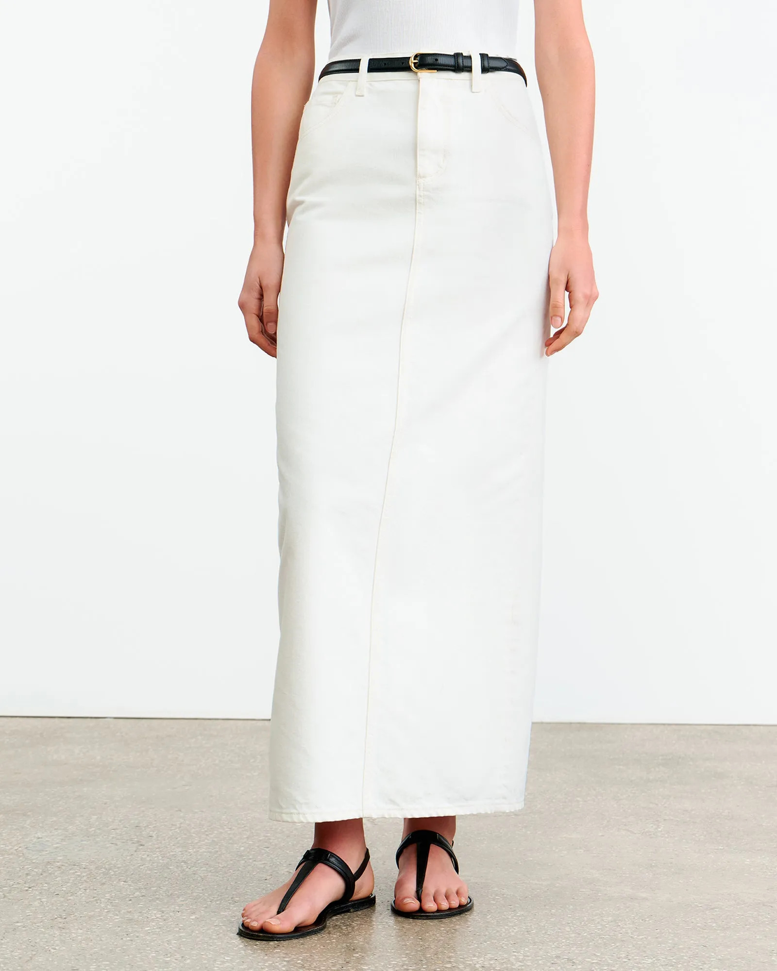 OZZY DENIM SKIRT sold by Nili Lotan product image thumbnail 3