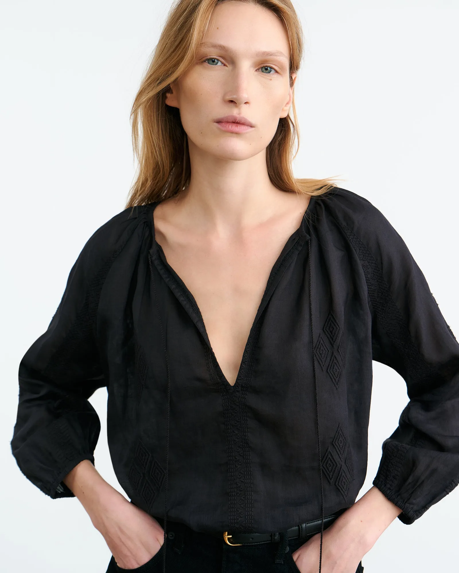 CRISTO BLOUSE sold by Nili Lotan product image thumbnail 3
