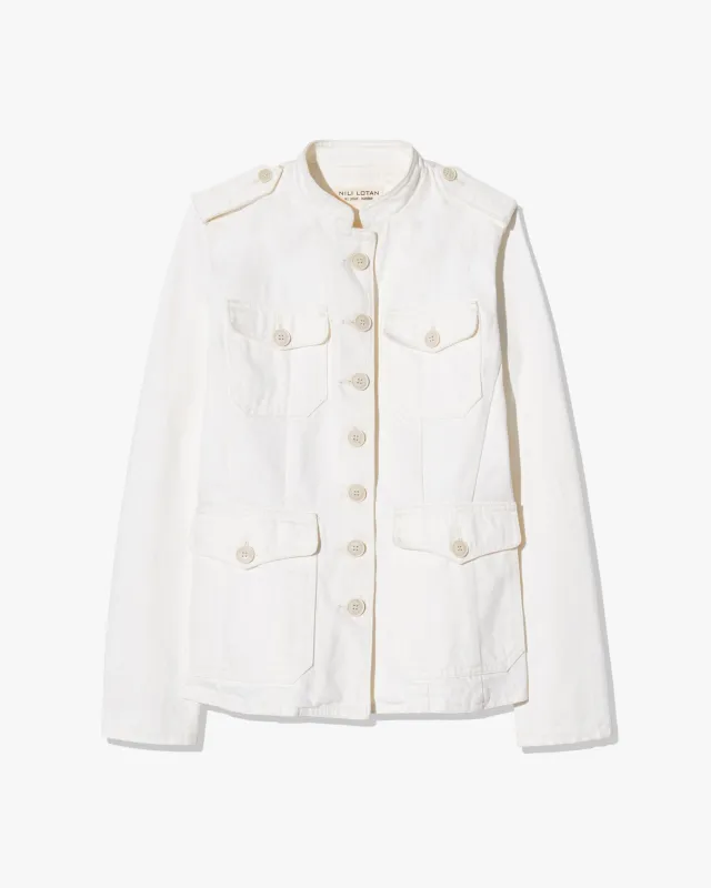 GERALDINE DENIM JACKET sold by Nili Lotan