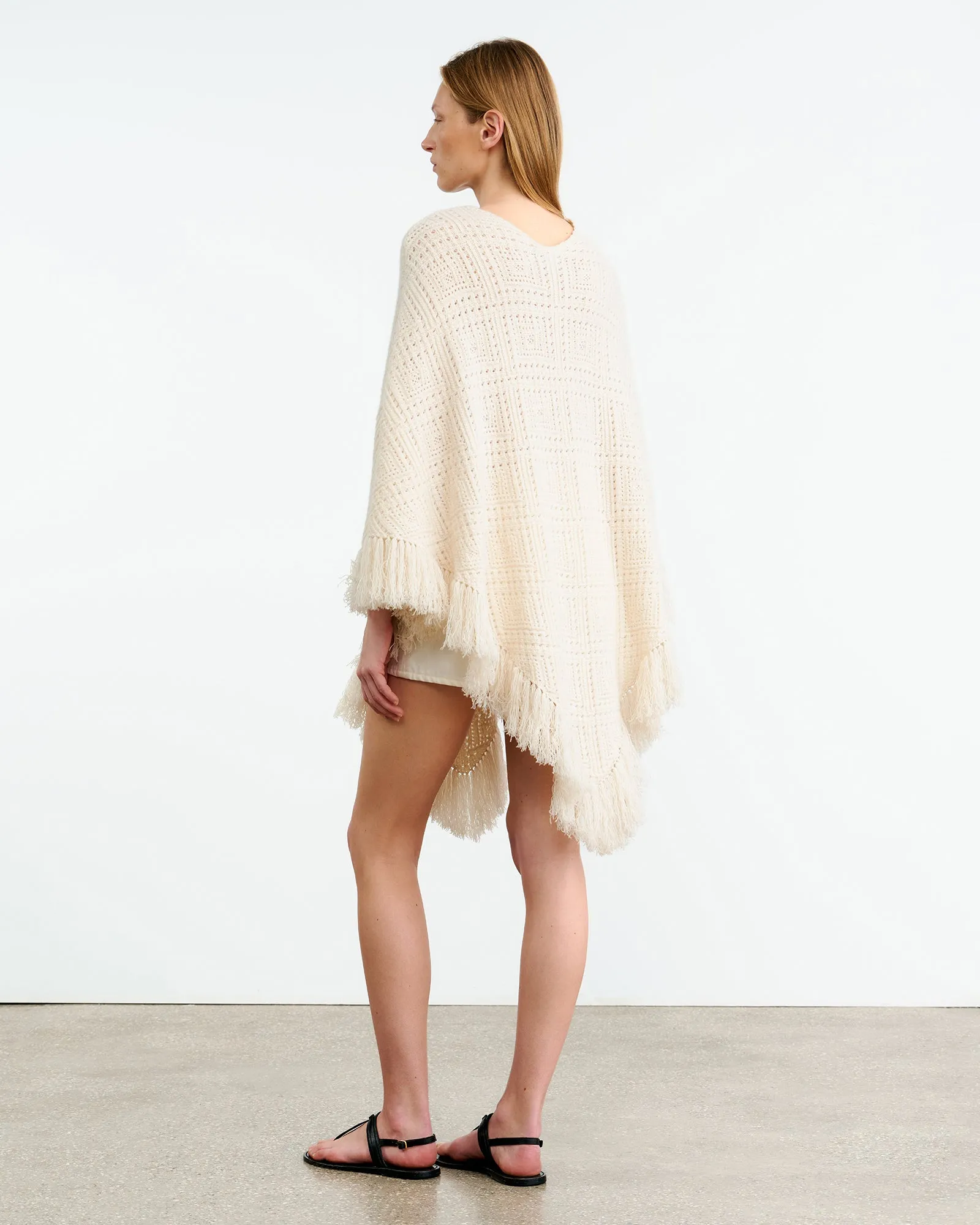 BRISTOL CASHMERE PONCHO sold by Nili Lotan product image thumbnail 5