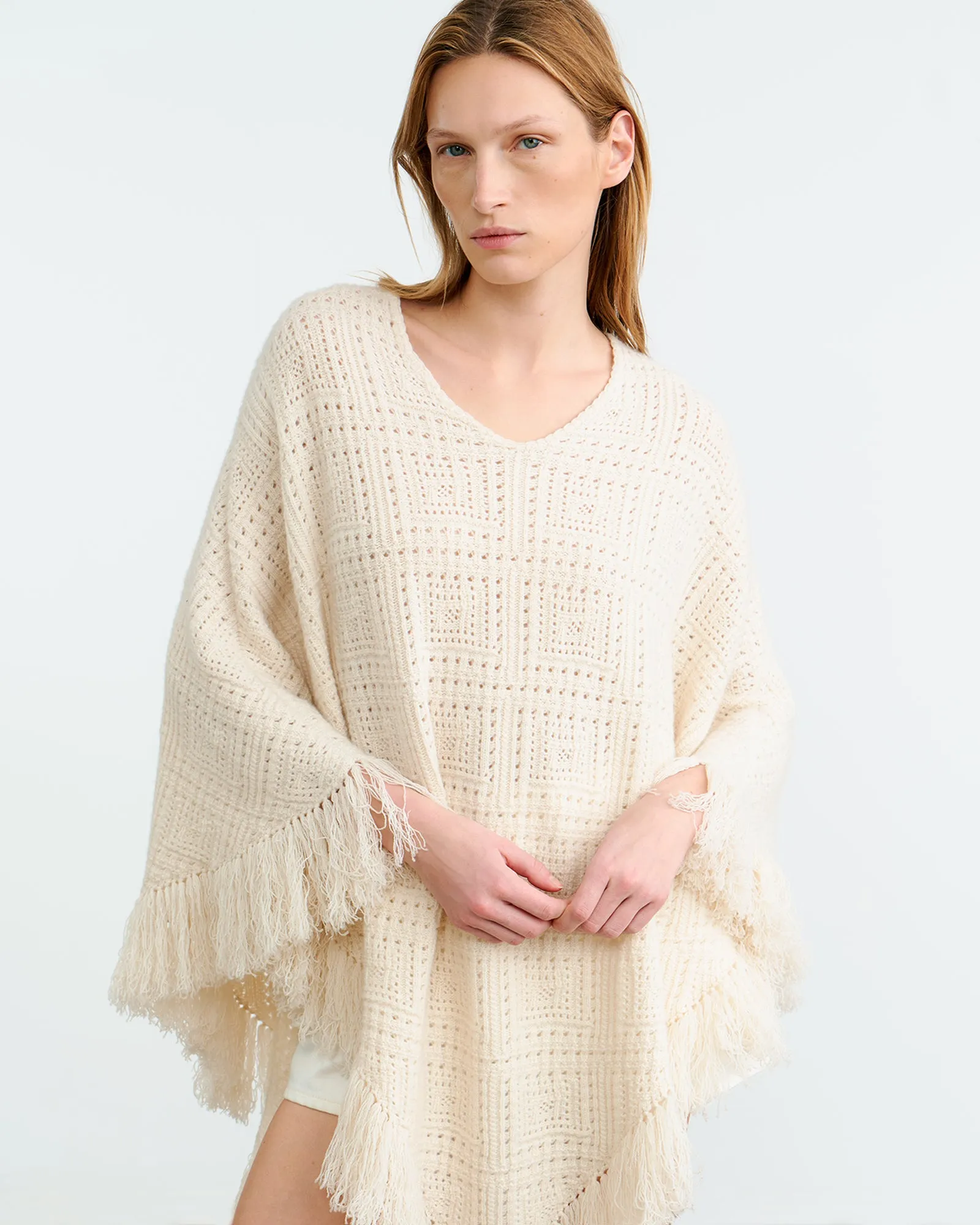 BRISTOL CASHMERE PONCHO sold by Nili Lotan product image thumbnail 2