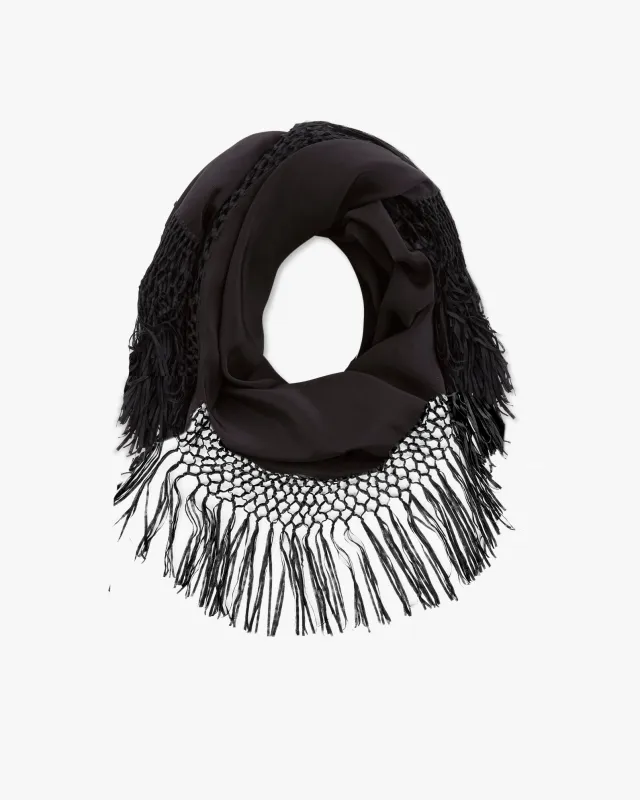 SQUARE SILK SCARF made by Nili Lotan