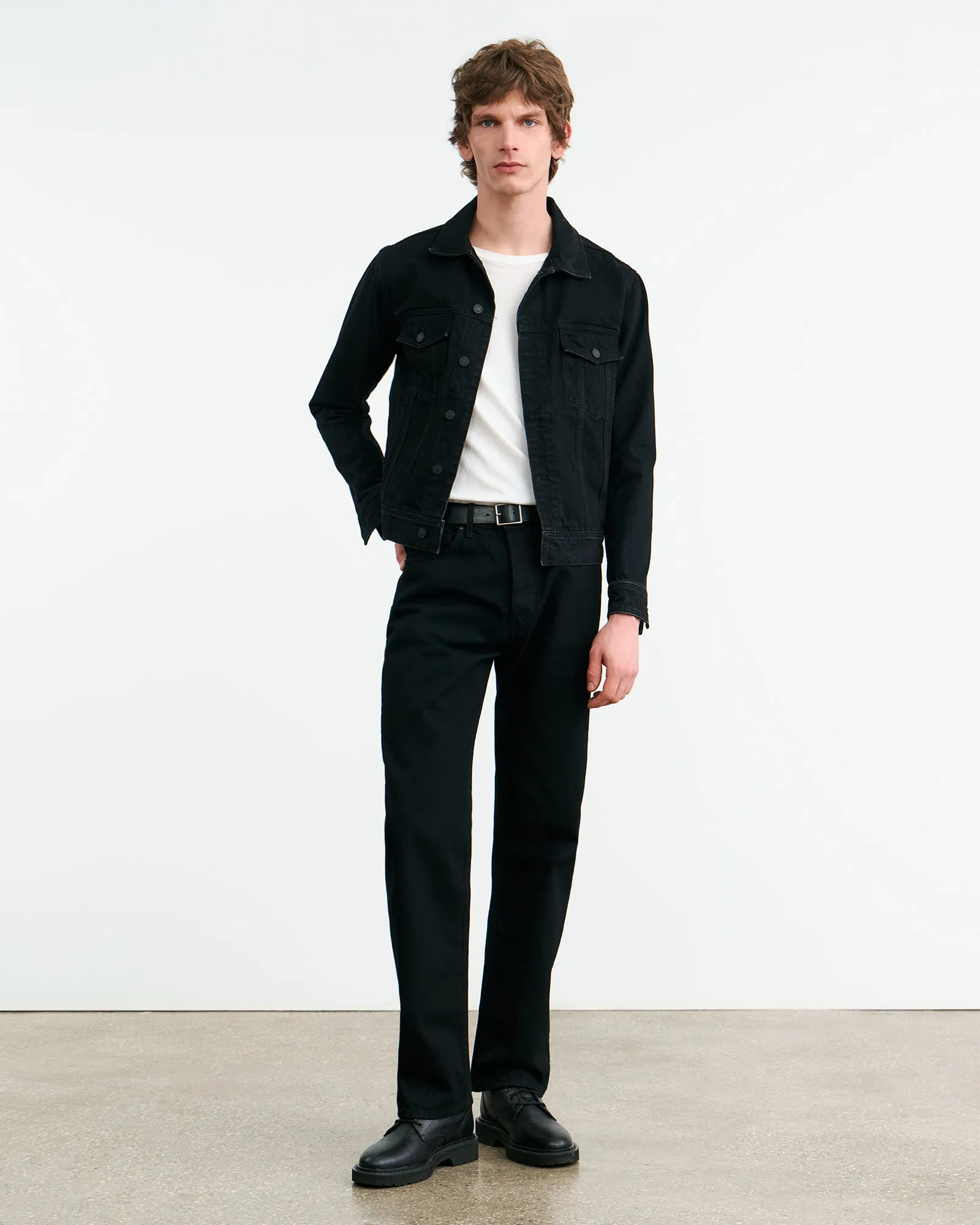 ZANE DENIM JACKET sold by Nili Lotan product image thumbnail 4