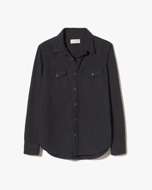 TRAVIS DENIM SHIRT sold by Nili Lotan