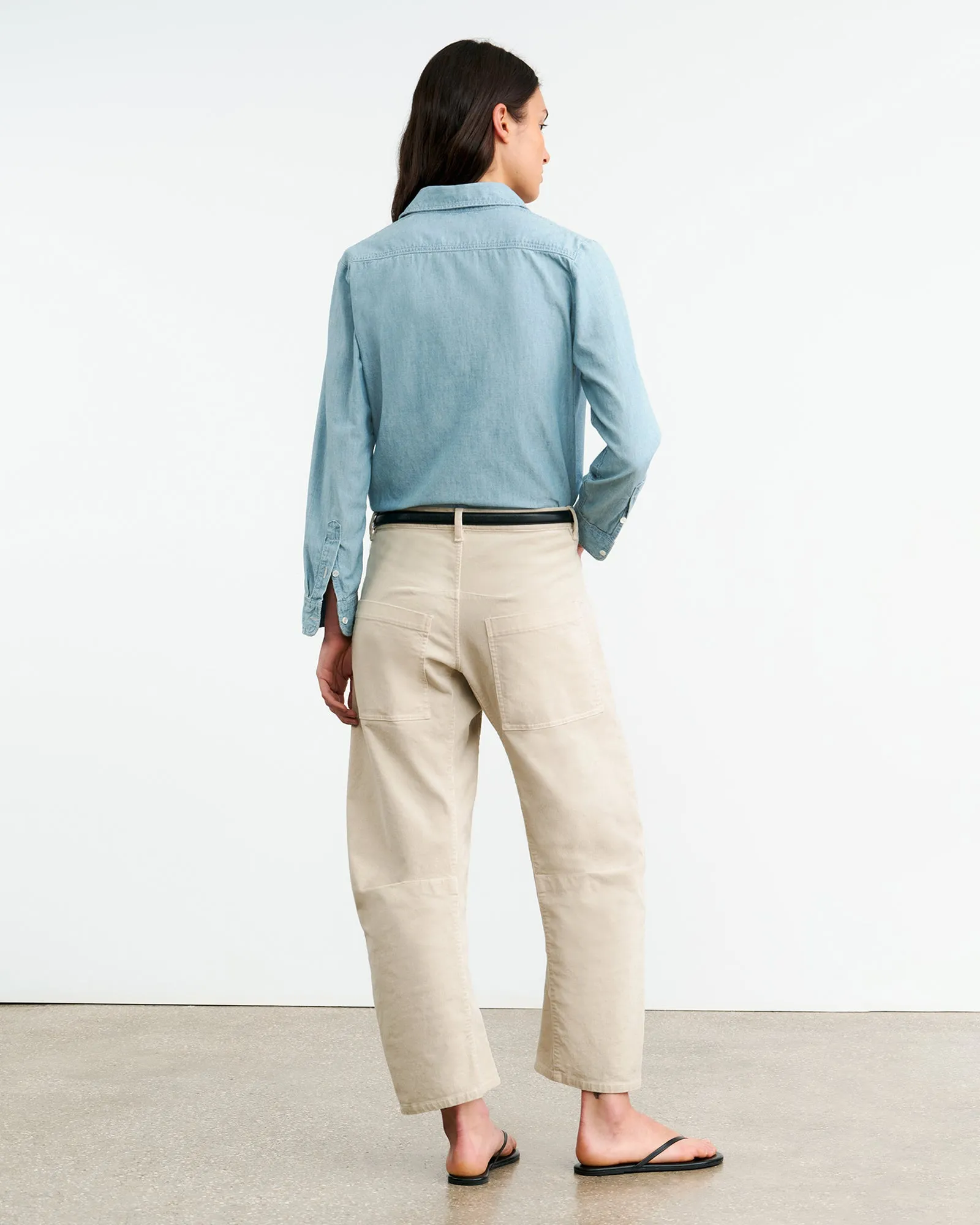 MONTI DENIM SHIRT sold by Nili Lotan product image thumbnail 5