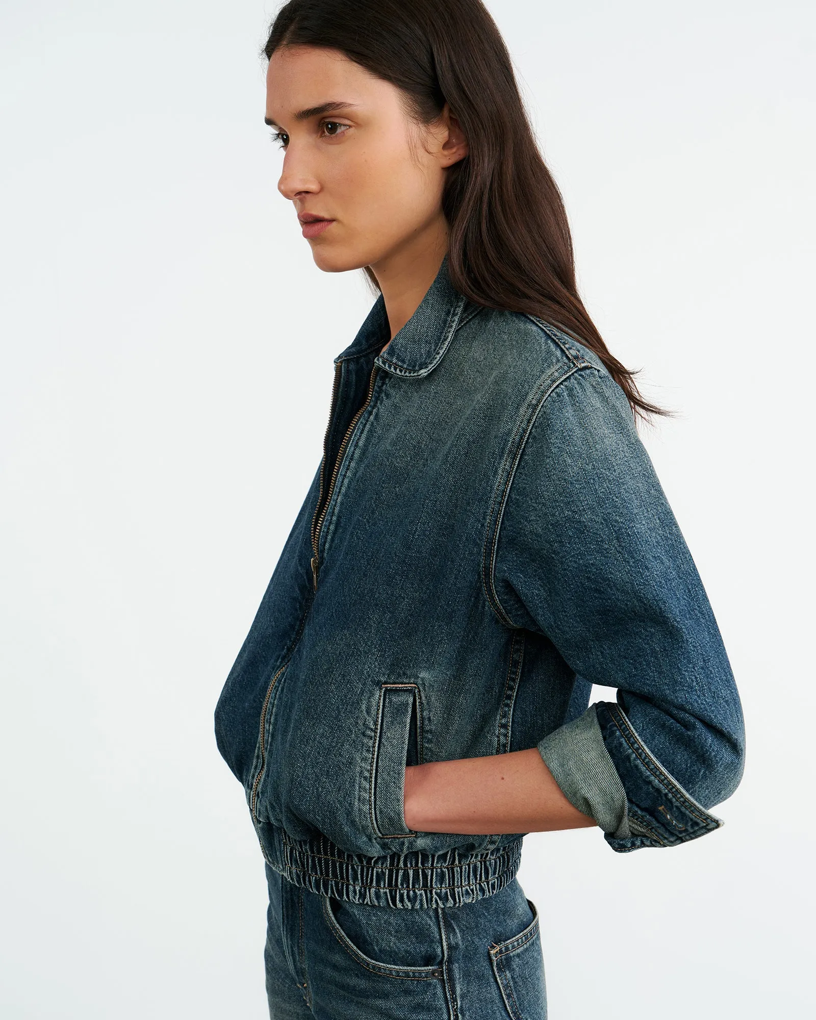 NAJAC DENIM JACKET sold by Nili Lotan product image thumbnail 3