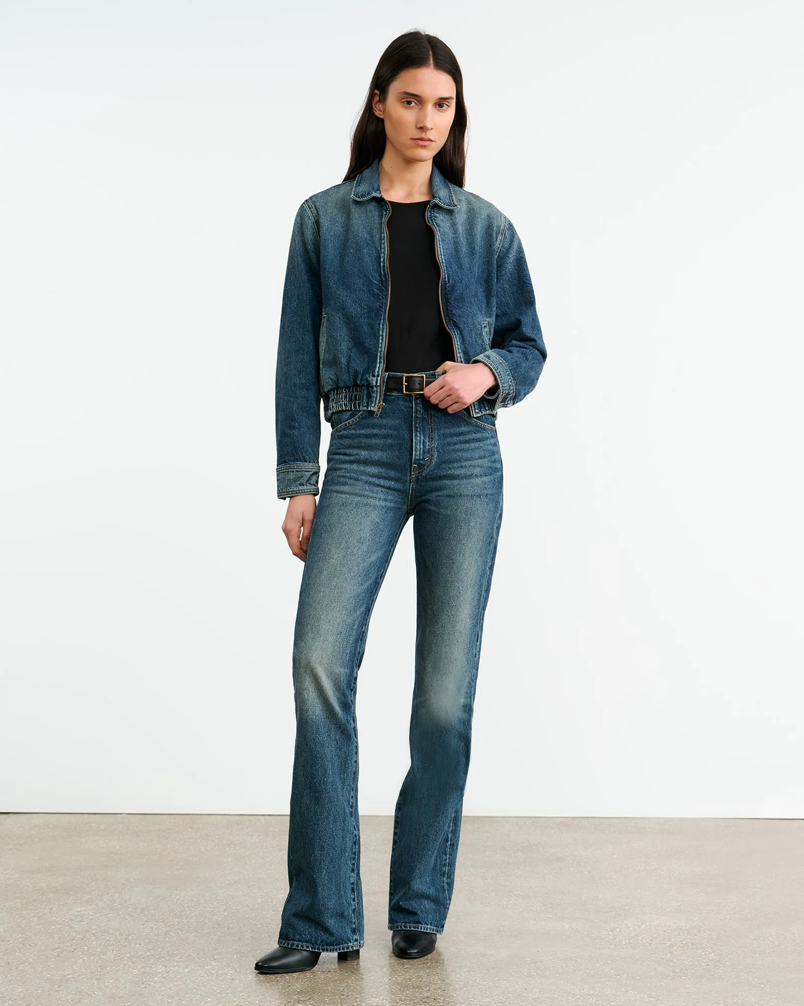 NAJAC DENIM JACKET sold by Nili Lotan product image thumbnail 4