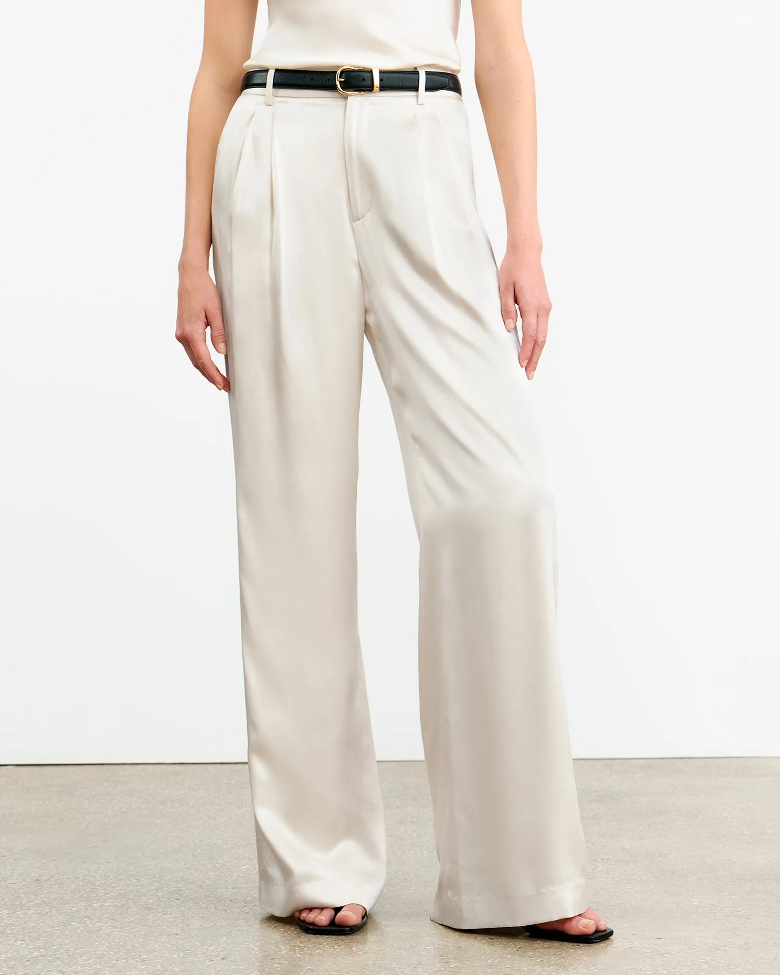 FLAVIE SILK PANT sold by Nili Lotan product image thumbnail 4