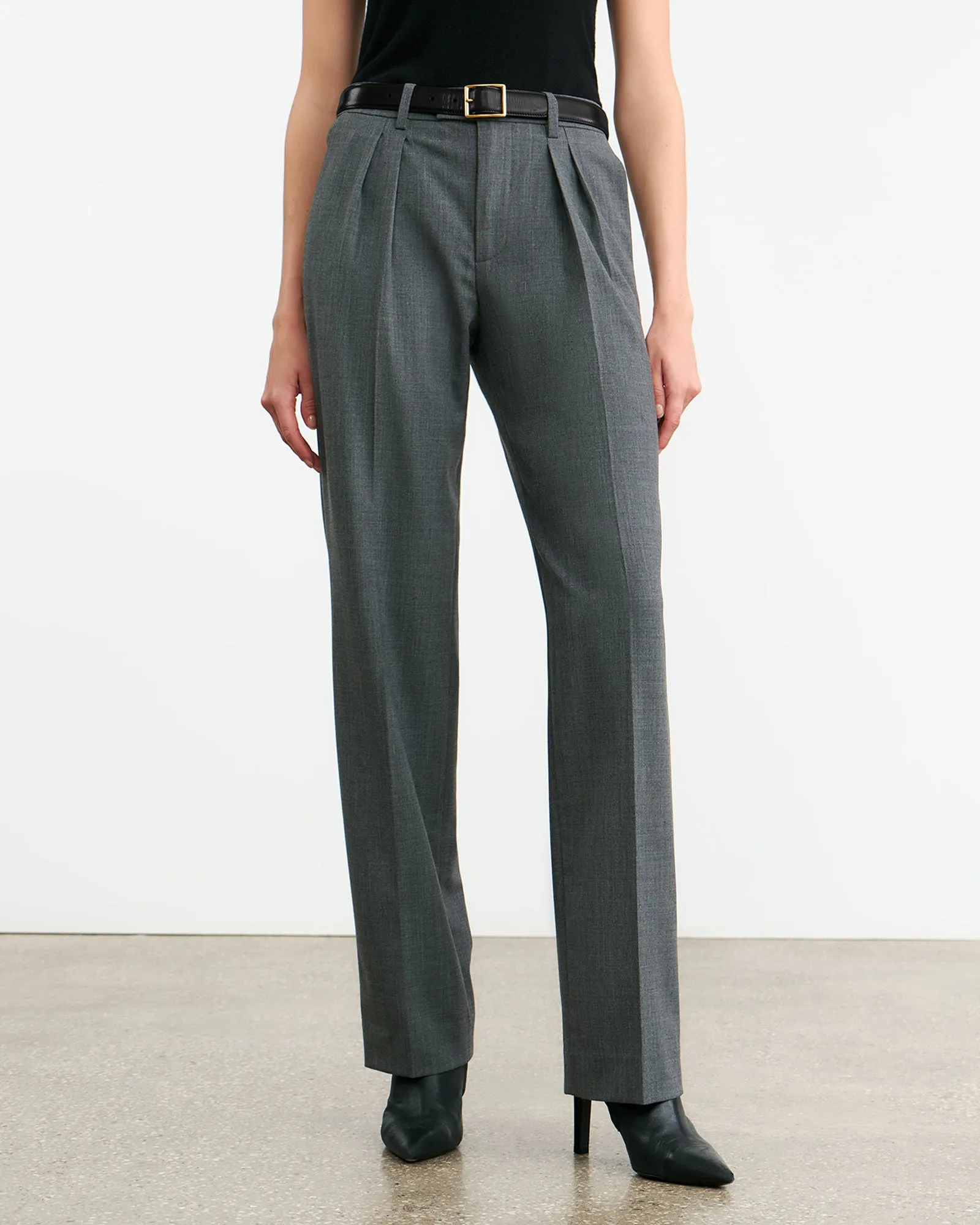 ALPHONSE WOOL PANT sold by Nili Lotan product image thumbnail 4