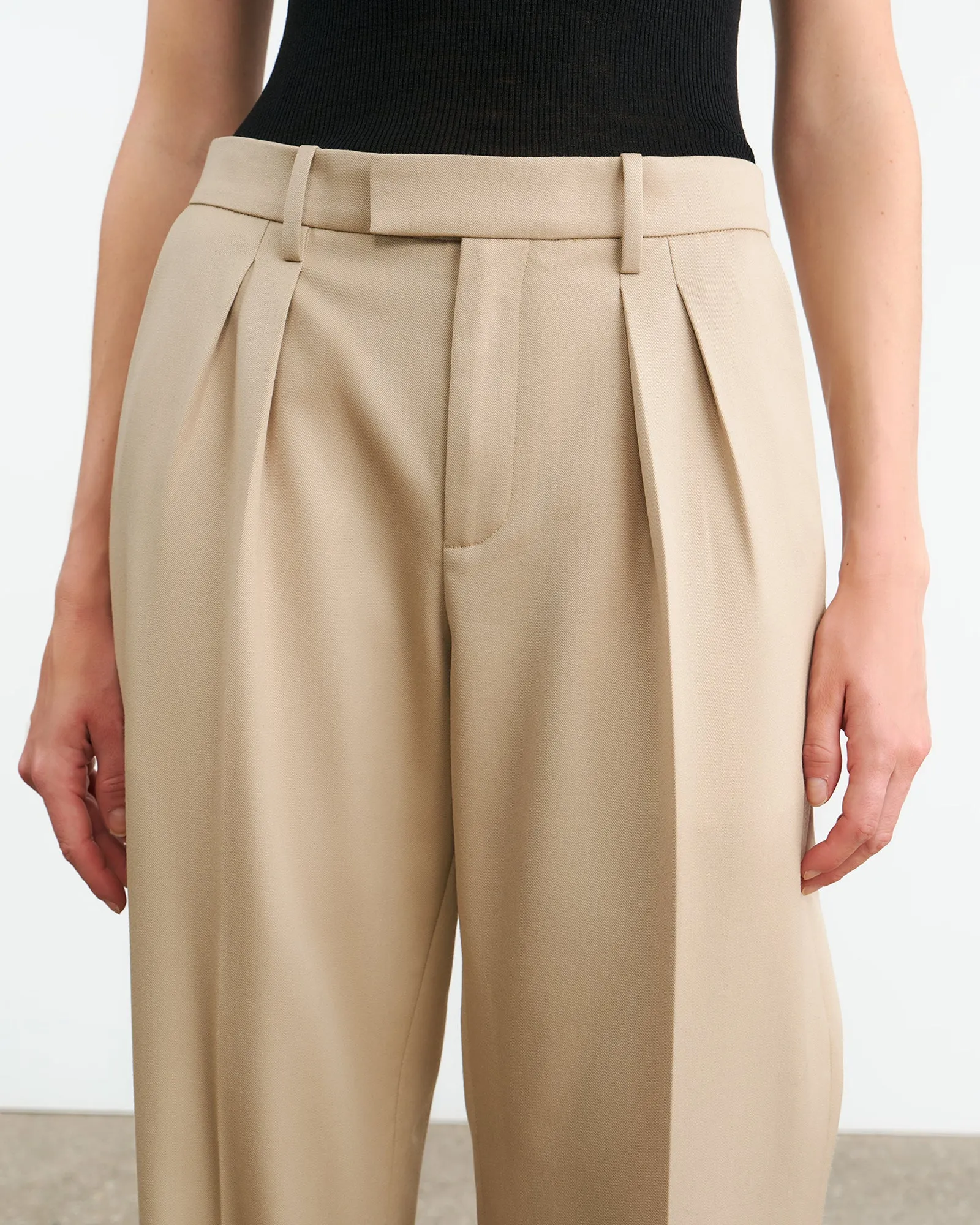 ALPHONSE WOOL PANT sold by Nili Lotan product image thumbnail 3
