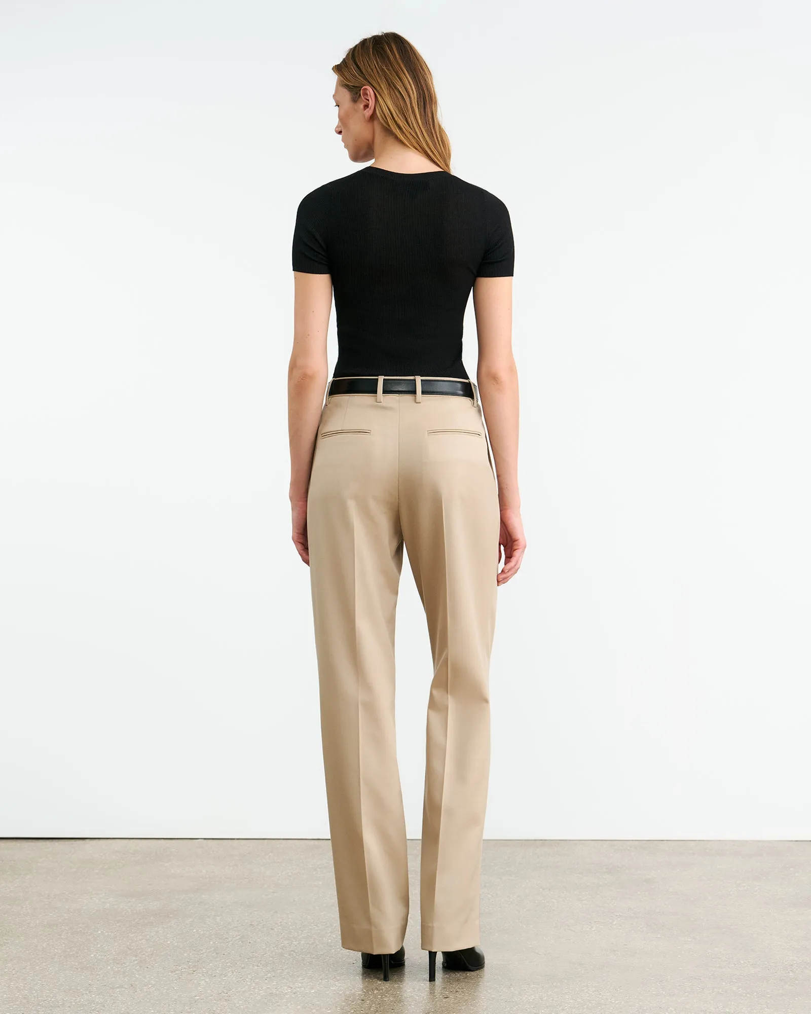 ALPHONSE WOOL PANT sold by Nili Lotan product image thumbnail 5