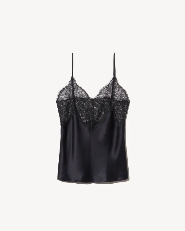 MABELLE SILK LACE CAMI sold by Nili Lotan