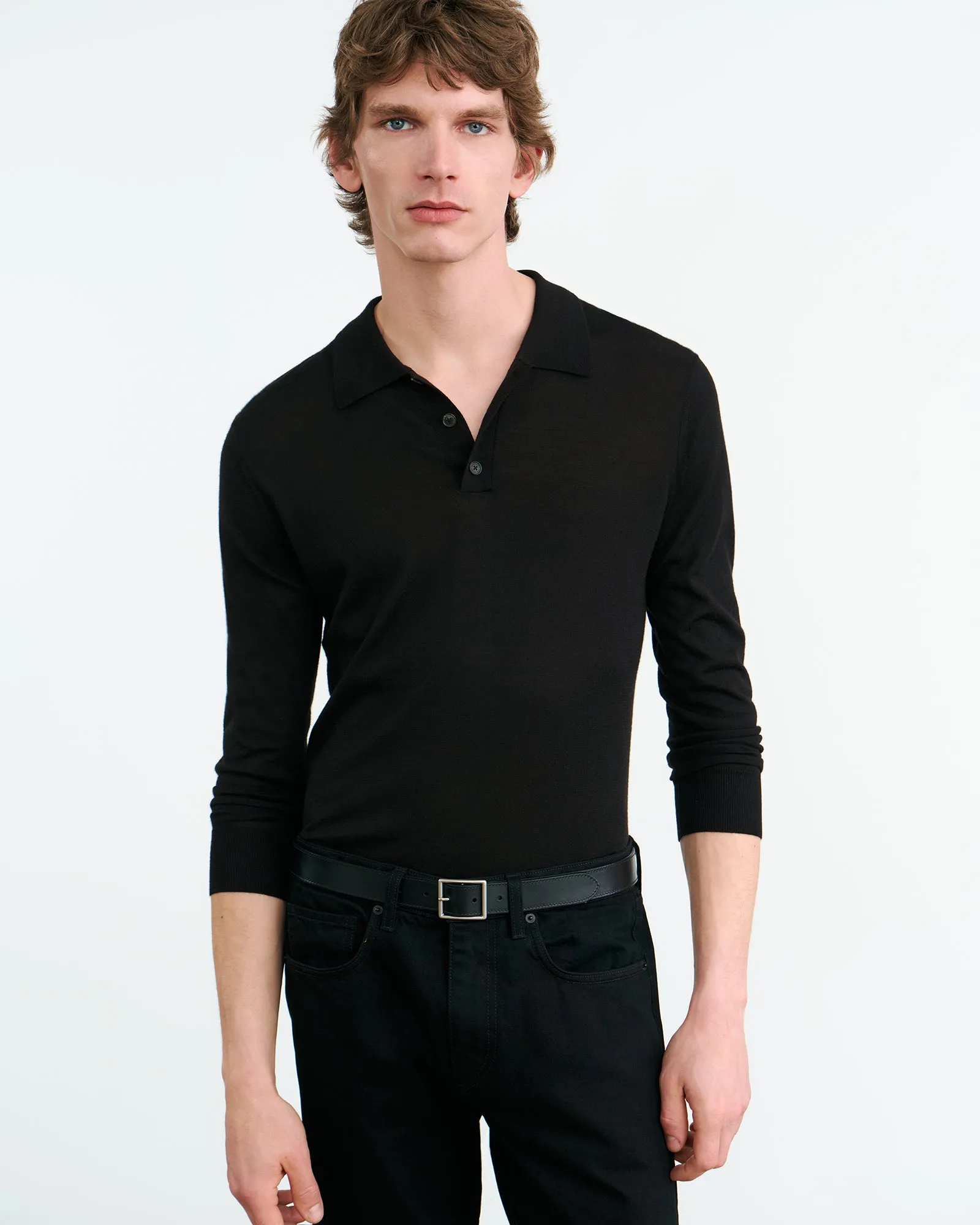 LUDO POLO SWEATER sold by Nili Lotan product image thumbnail 2