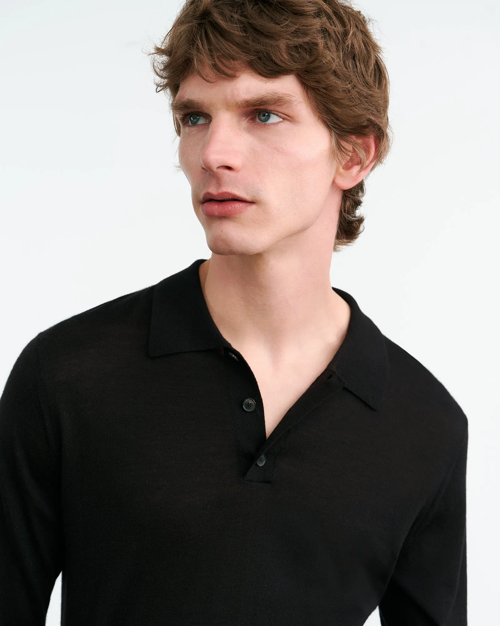 LUDO POLO SWEATER sold by Nili Lotan product image thumbnail 3
