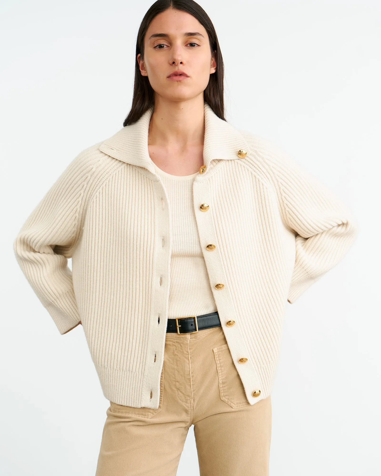 DERYL CASHMERE CARDIGAN sold by Nili Lotan product image thumbnail 2