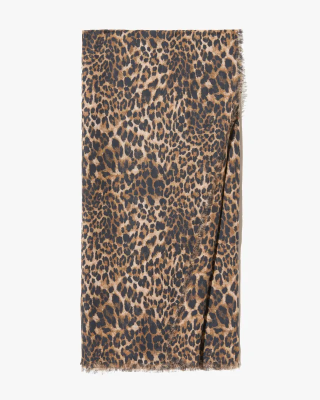 LEOPARD SCARF sold by Nili Lotan