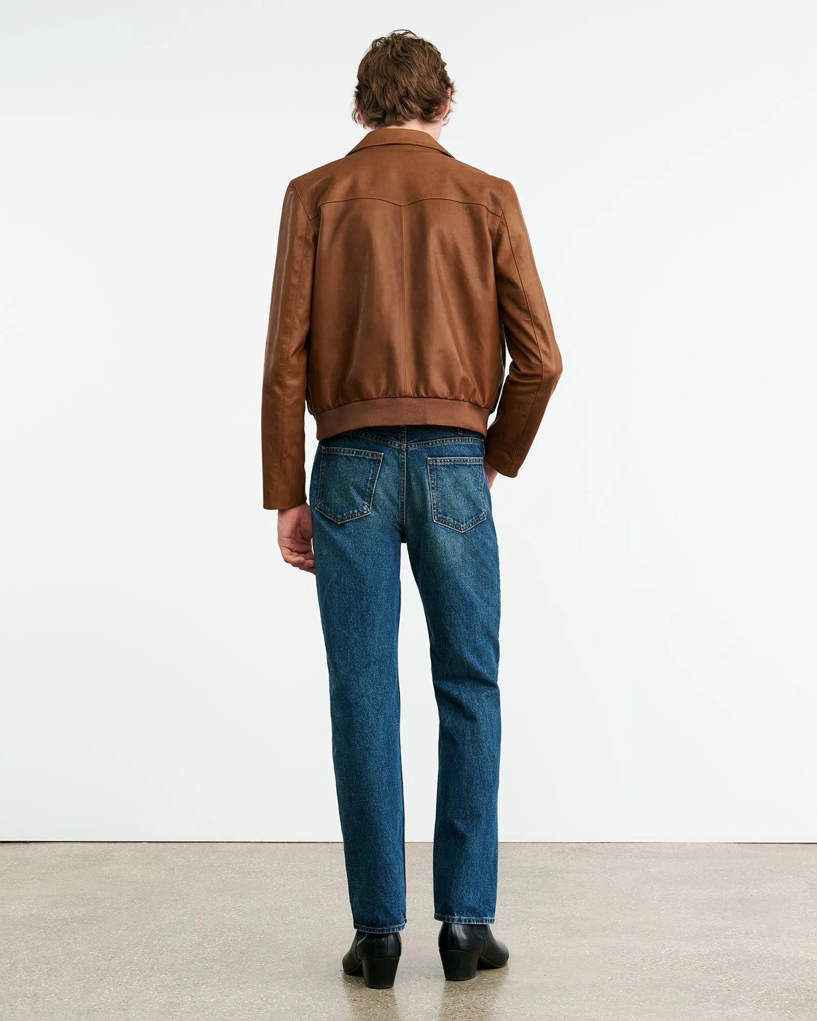 HAMMOND LEATHER JACKET sold by Nili Lotan product image thumbnail 4