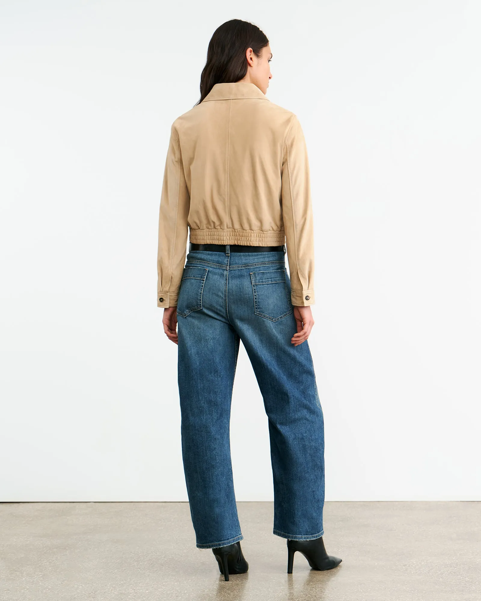 BEAUVAIS SUEDE JACKET sold by Nili Lotan product image thumbnail 5