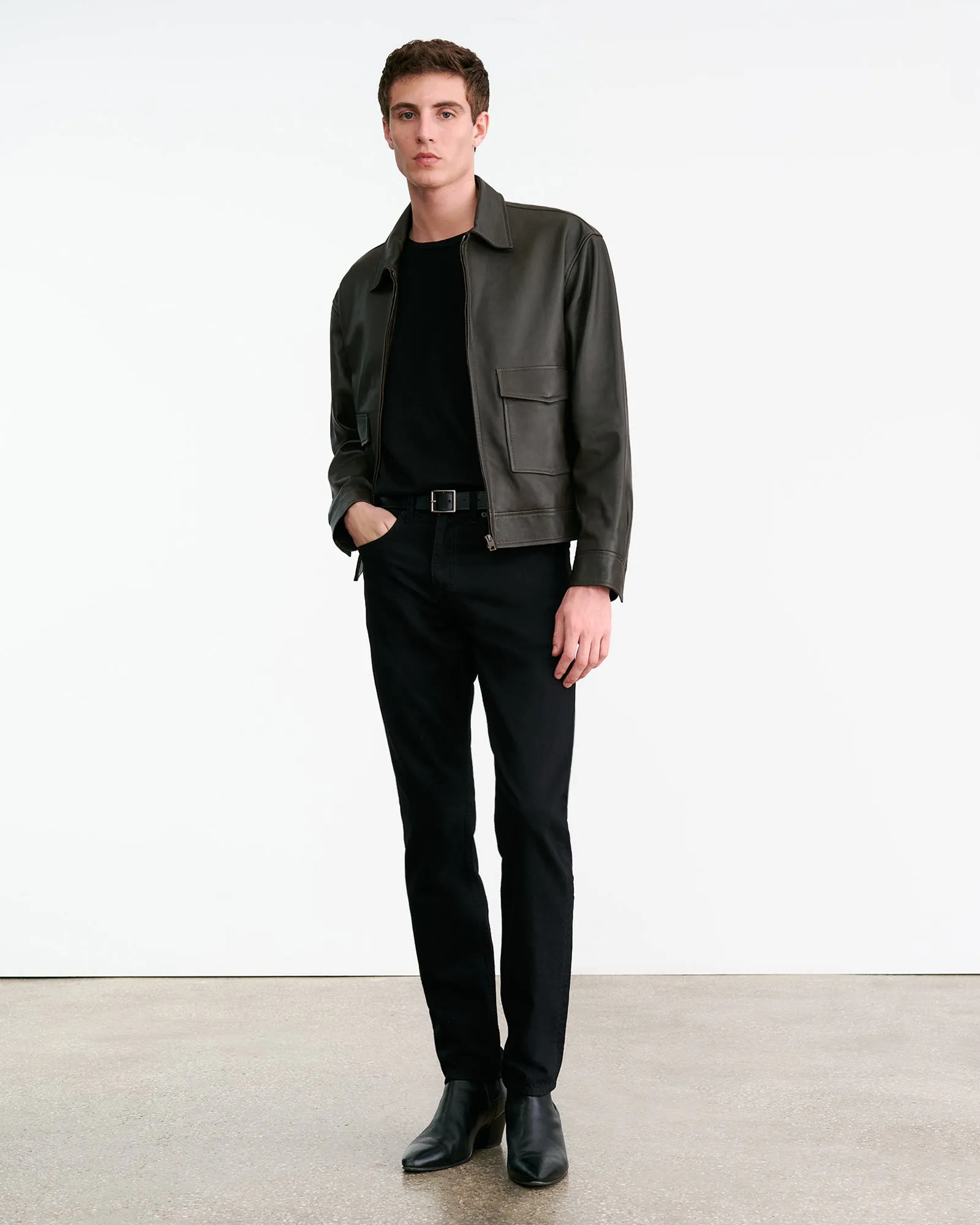 MAJORCA LEATHER JACKET sold by Nili Lotan product image thumbnail 4