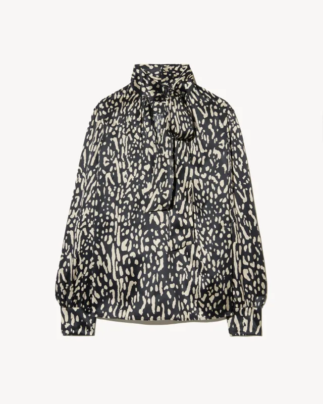 JANESE SILK BLOUSE sold by Nili Lotan