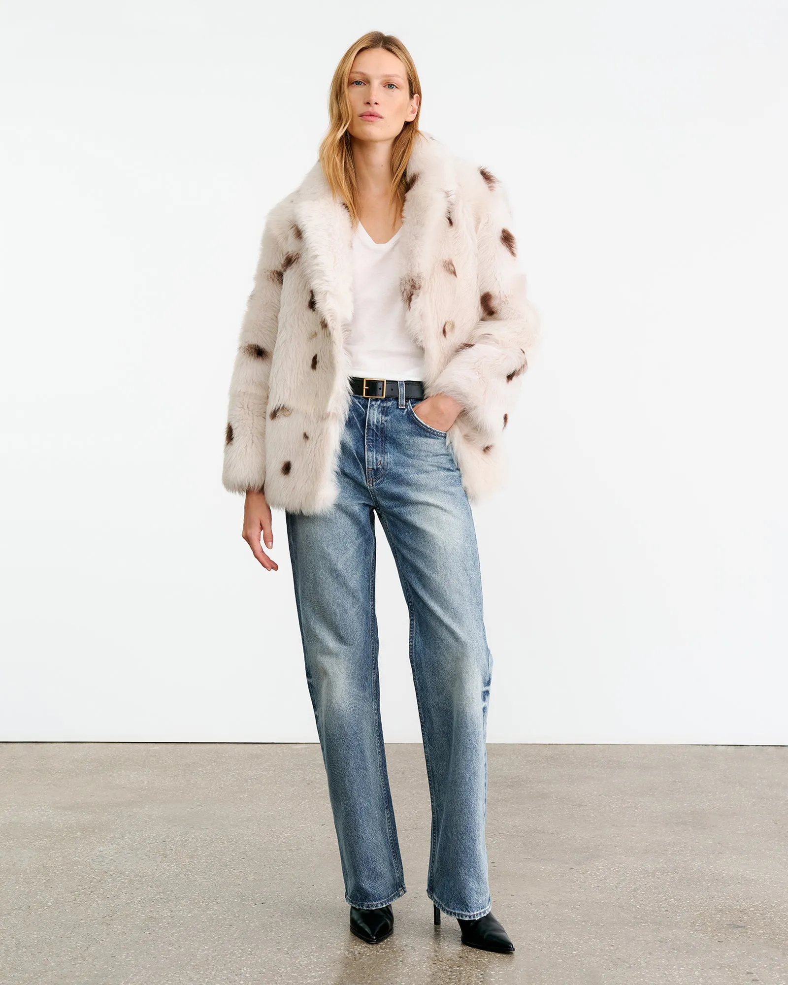 CAPUCINE SHEARLING JACKET sold by Nili Lotan product image thumbnail 4