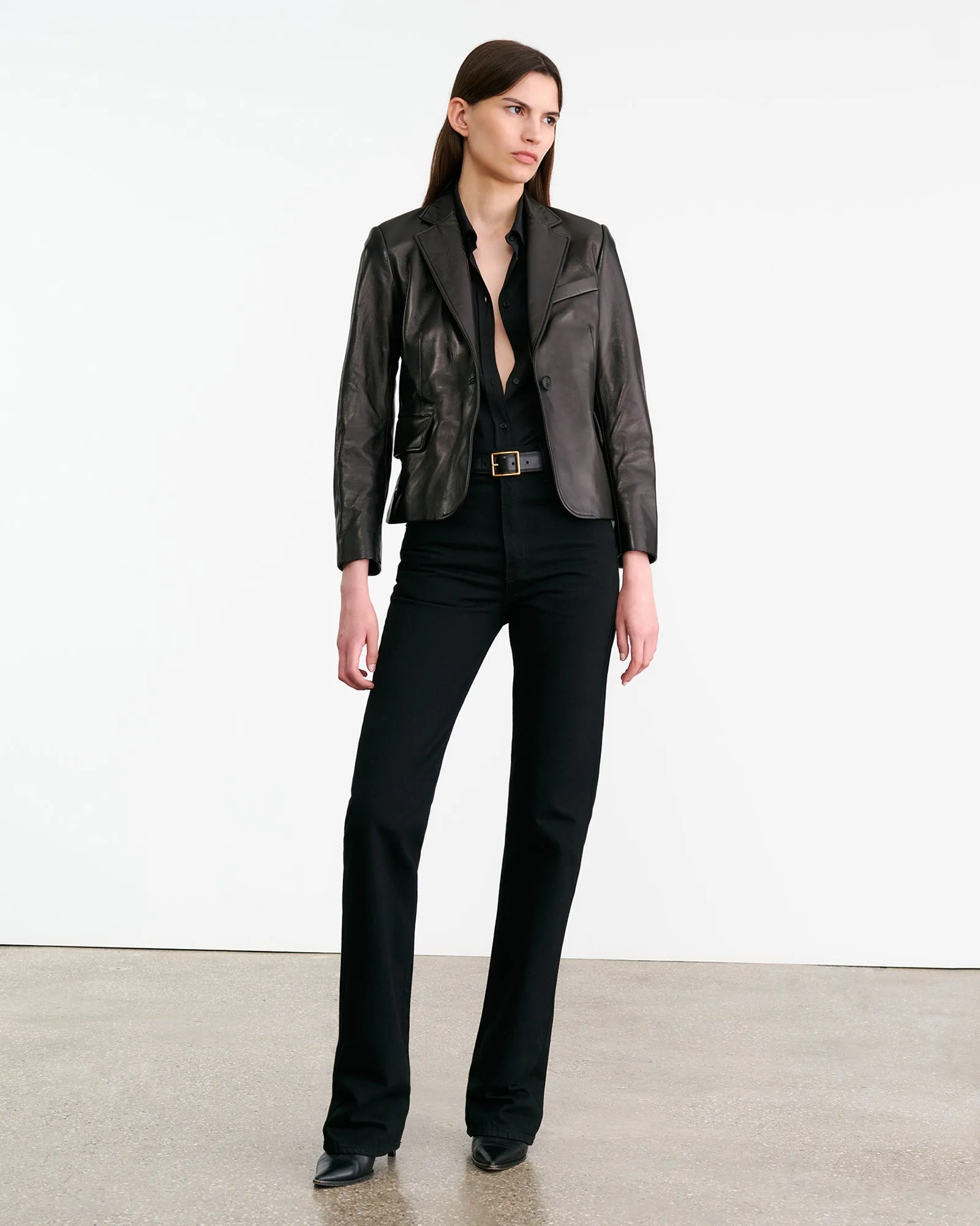 PASCALE LEATHER JACKET sold by Nili Lotan product image thumbnail 5