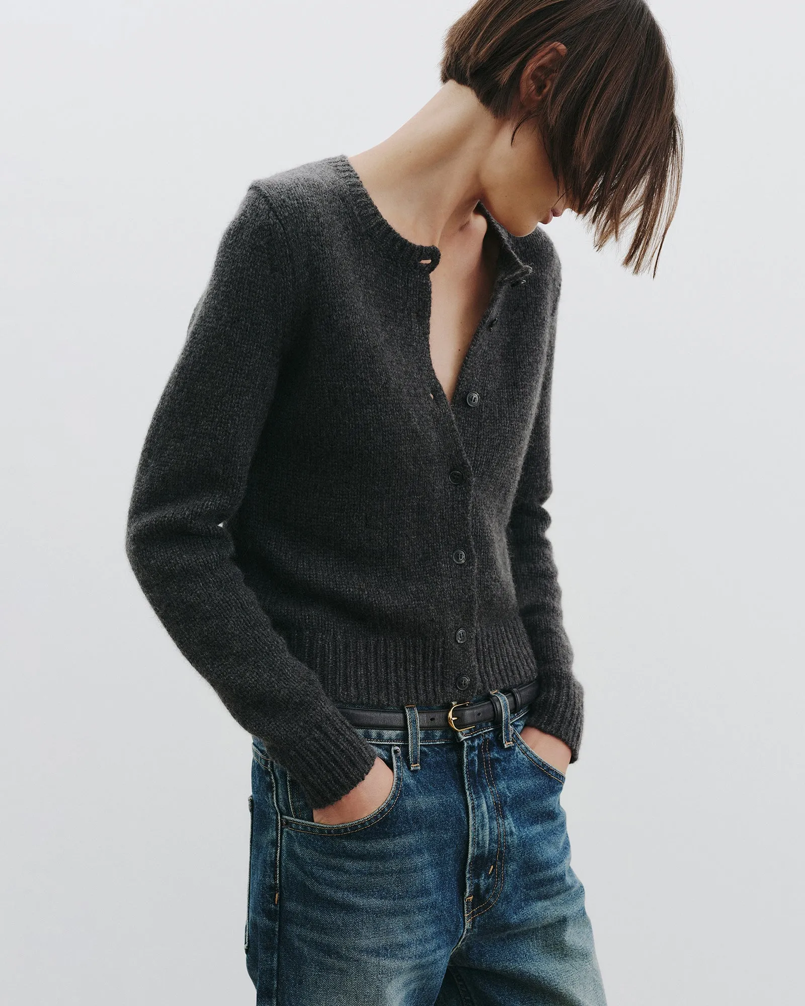 SASKIA CASHMERE CARDIGAN sold by Nili Lotan product image thumbnail 5