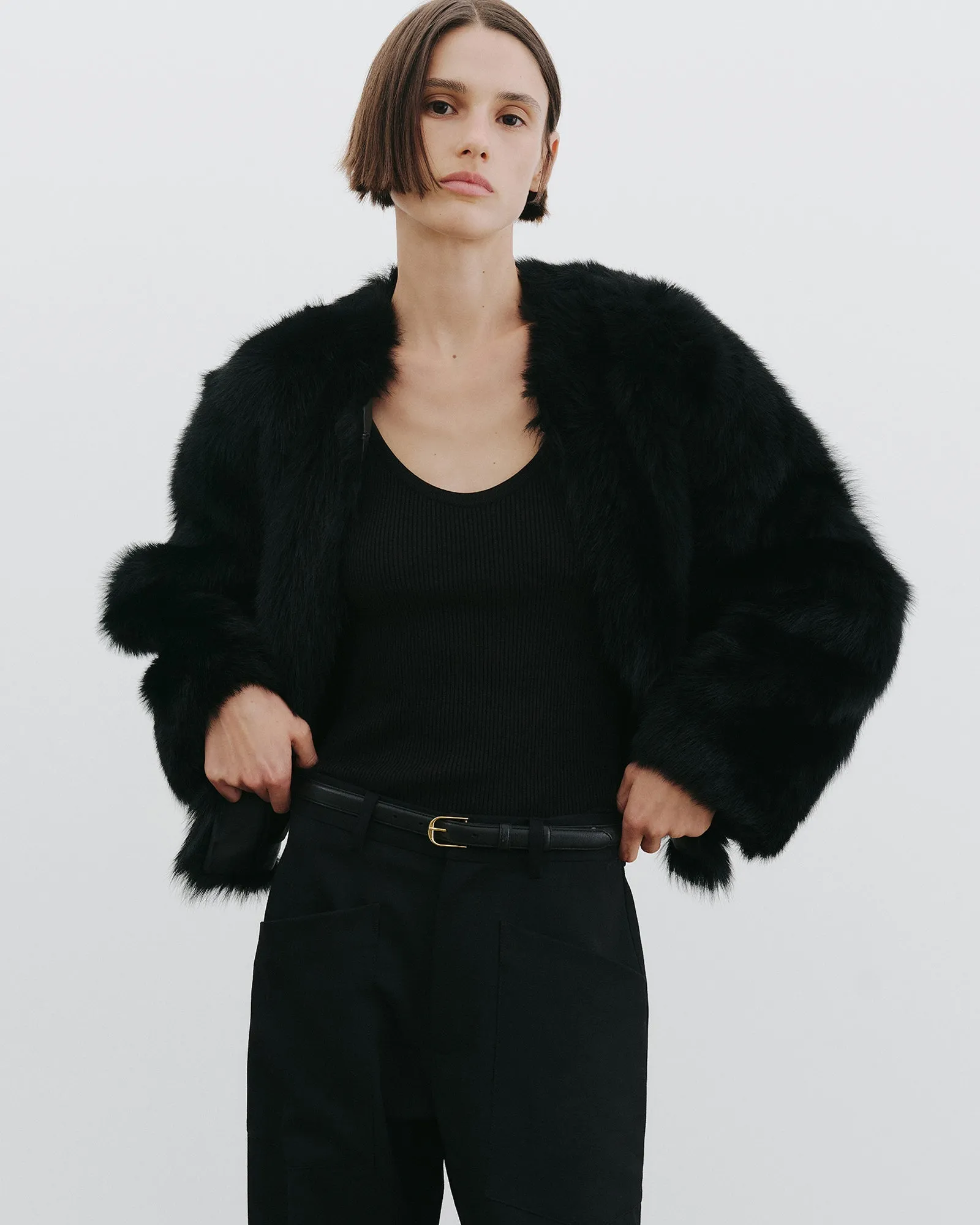 ELAN SHEARLING JACKET sold by Nili Lotan product image thumbnail 4