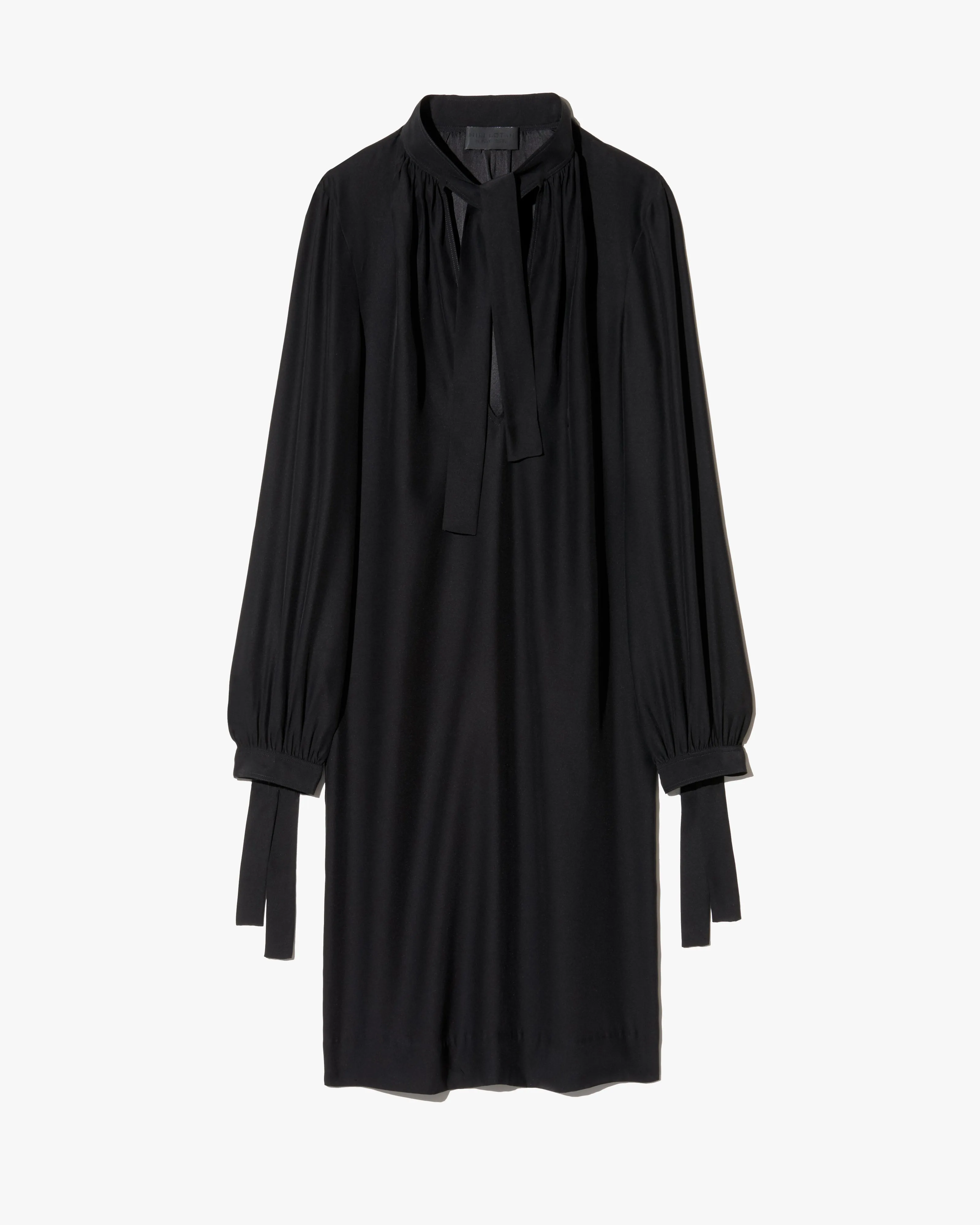 VADA TIE NECK SILK DRESS sold by Nili Lotan