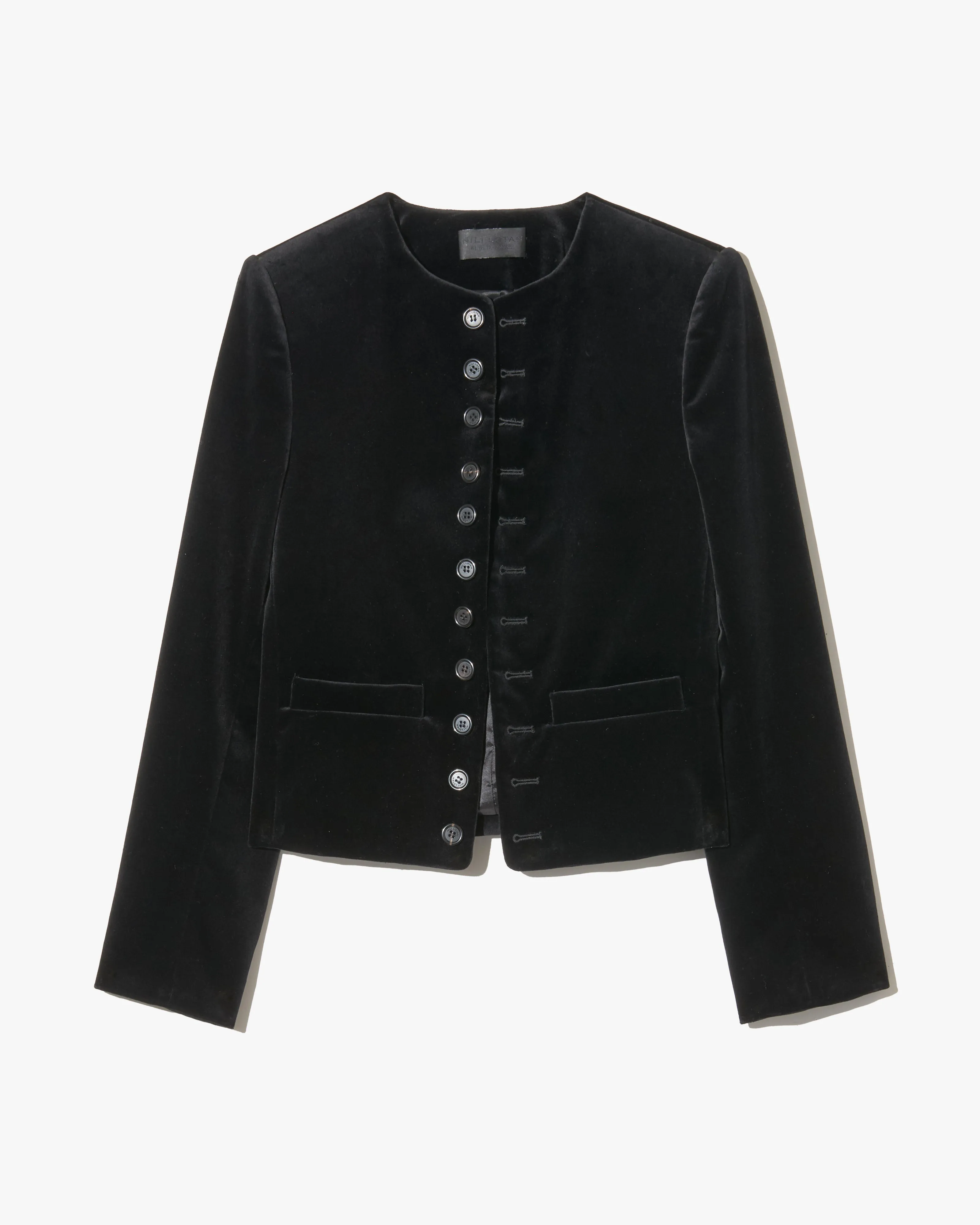 PATTI VELVET SHORT JACKET sold by Nili Lotan