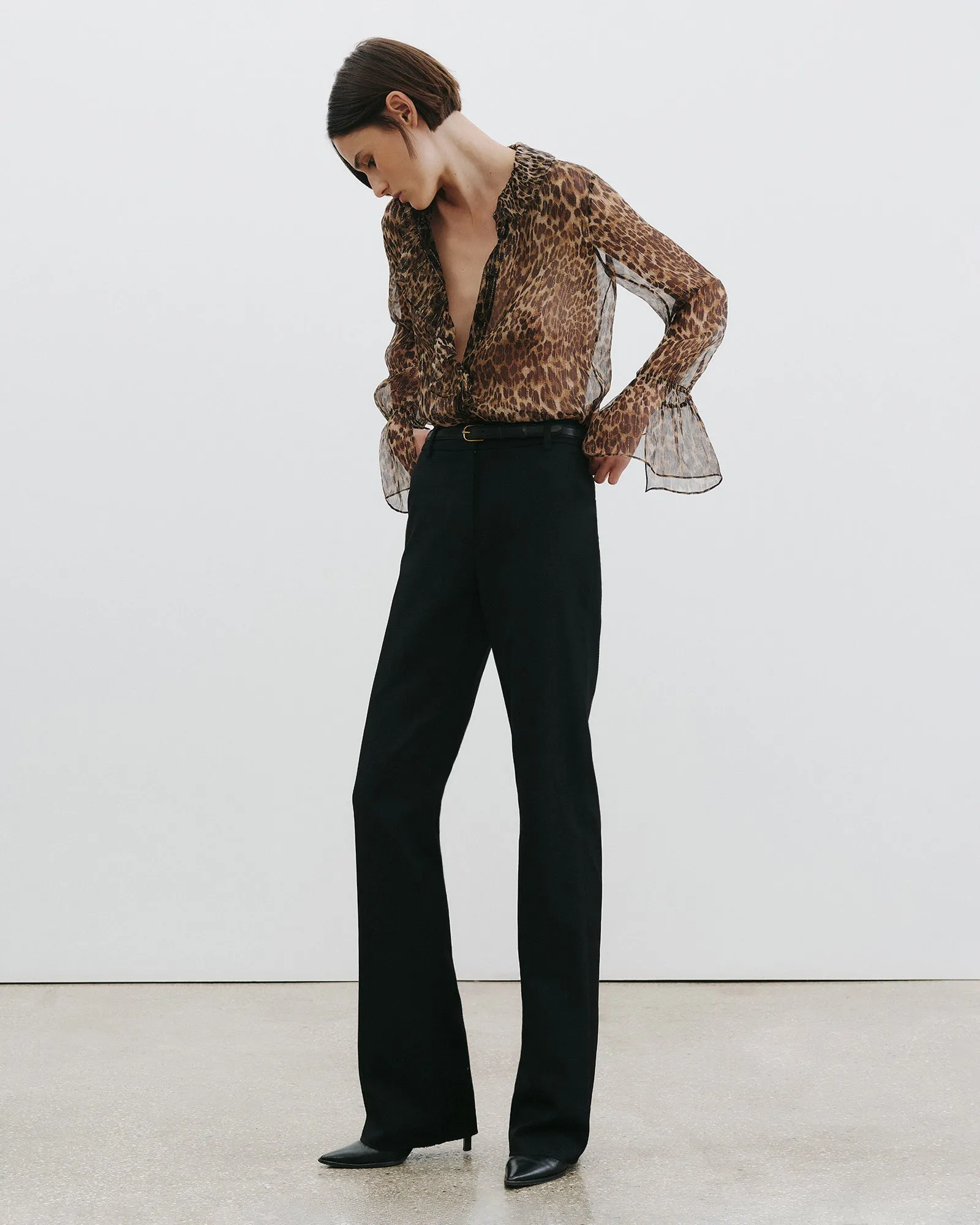 CECILY SILK SHIRT sold by Nili Lotan product image thumbnail 5