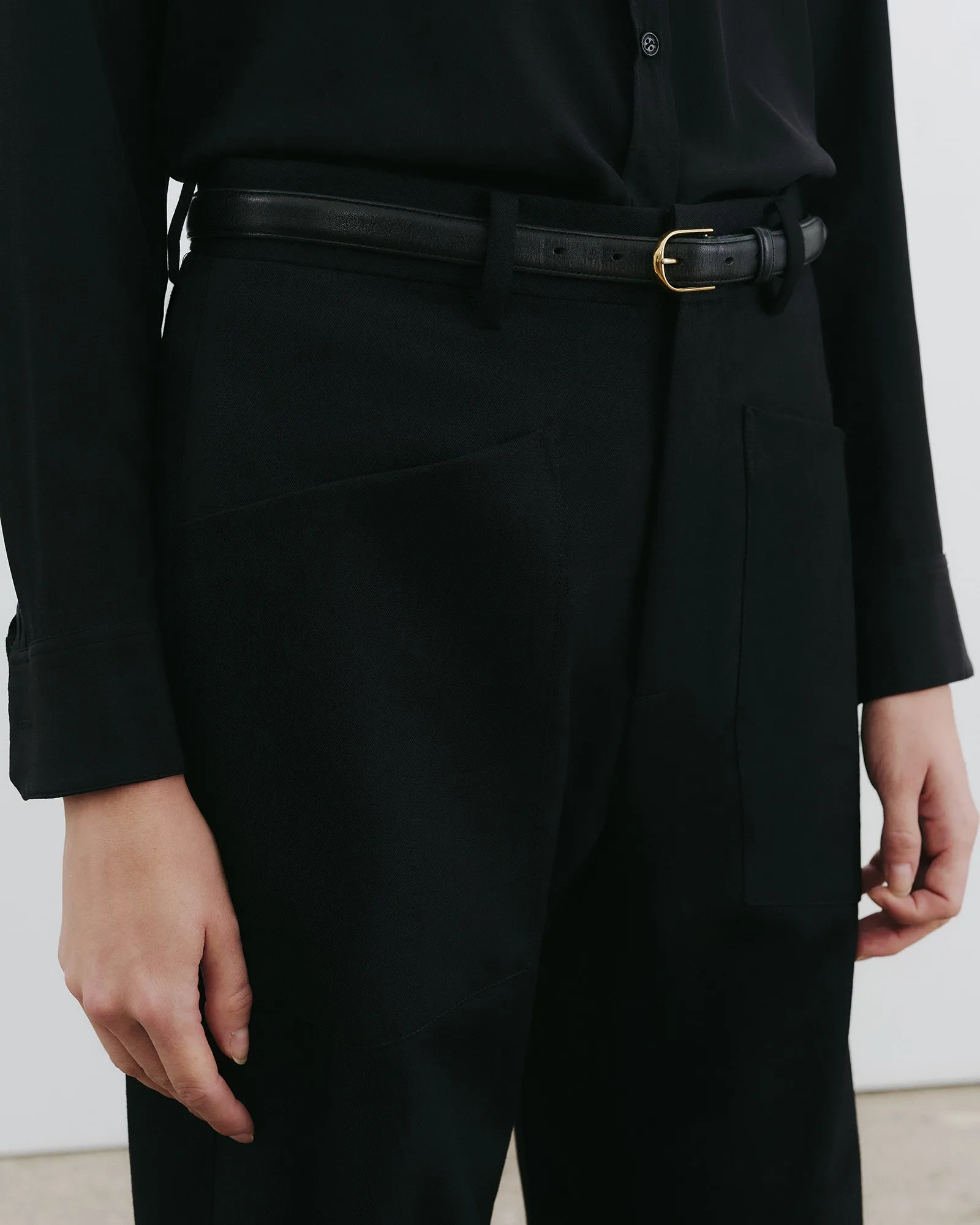 SHON WOOL PANT sold by Nili Lotan product image thumbnail 3