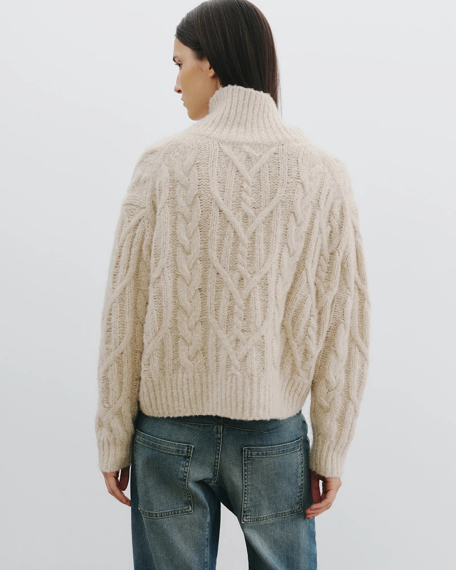 FAIRINY CASHMERE SWEATER sold by Nili Lotan product image thumbnail 4