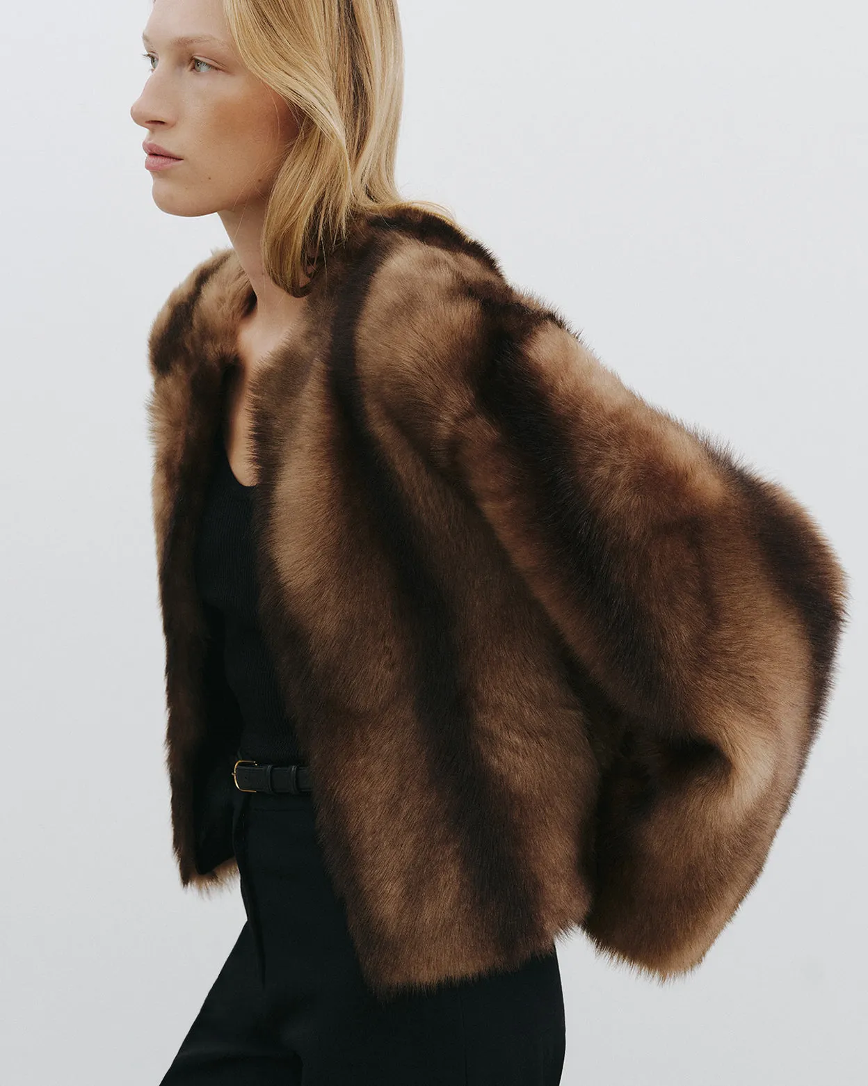 ELAN SHEARLING JACKET sold by Nili Lotan product image thumbnail 4