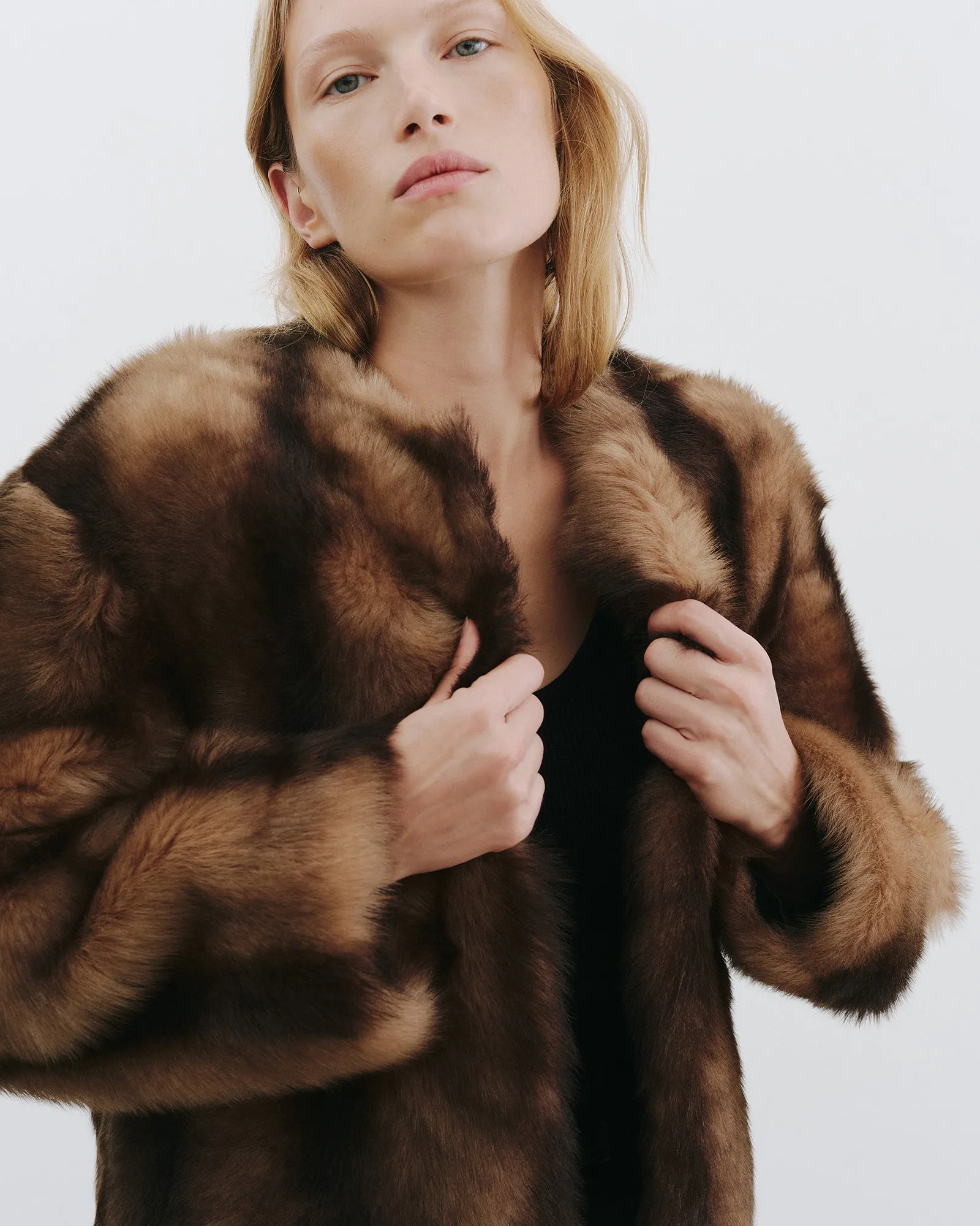 ELAN SHEARLING JACKET sold by Nili Lotan product image thumbnail 3