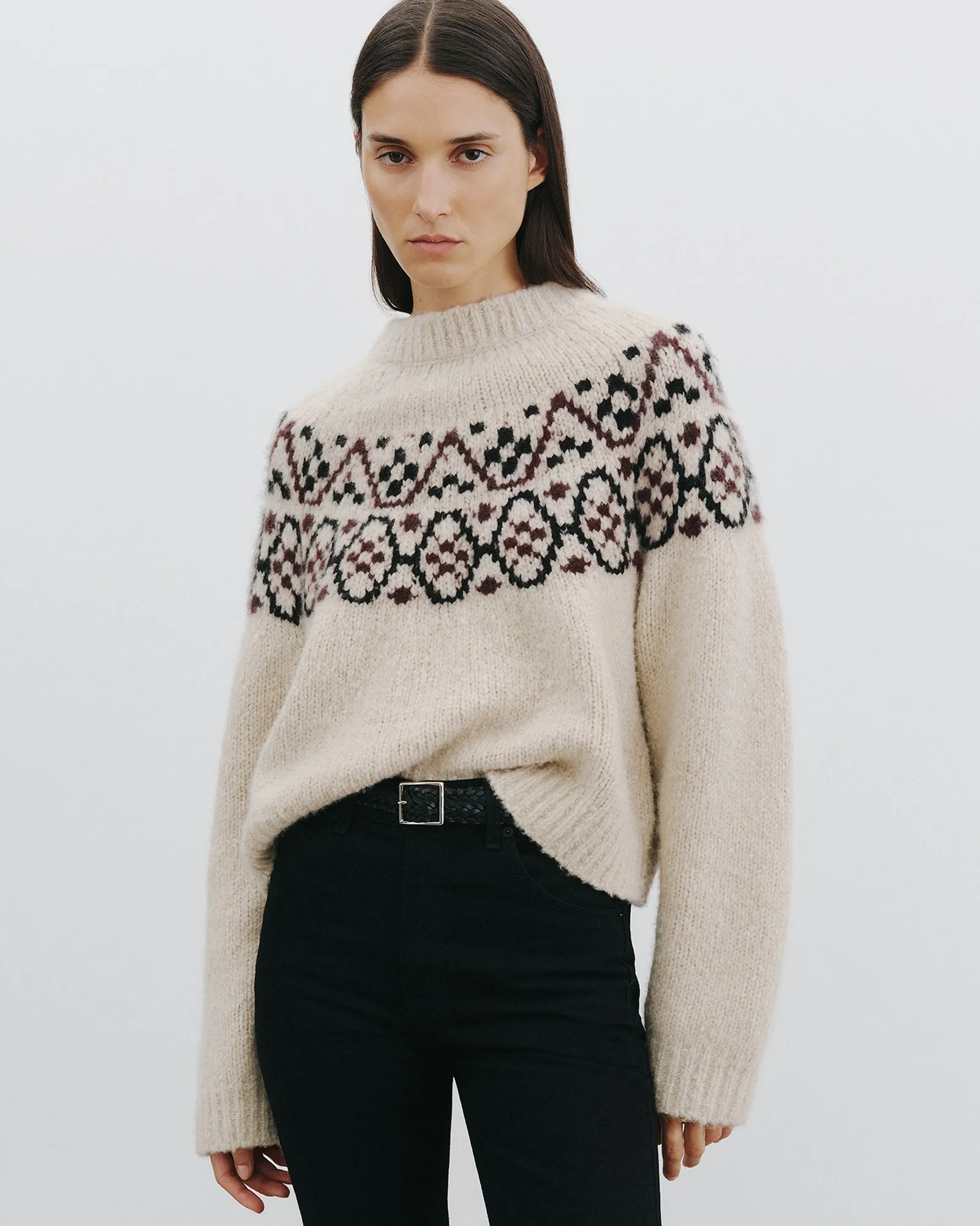 CHRISSY CASHMERE SWEATER sold by Nili Lotan product image thumbnail 2