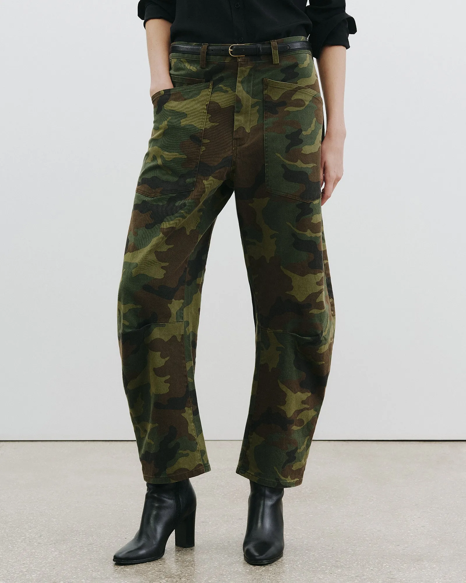 SHON CAMOUFLAGE PANT sold by Nili Lotan product image thumbnail 4