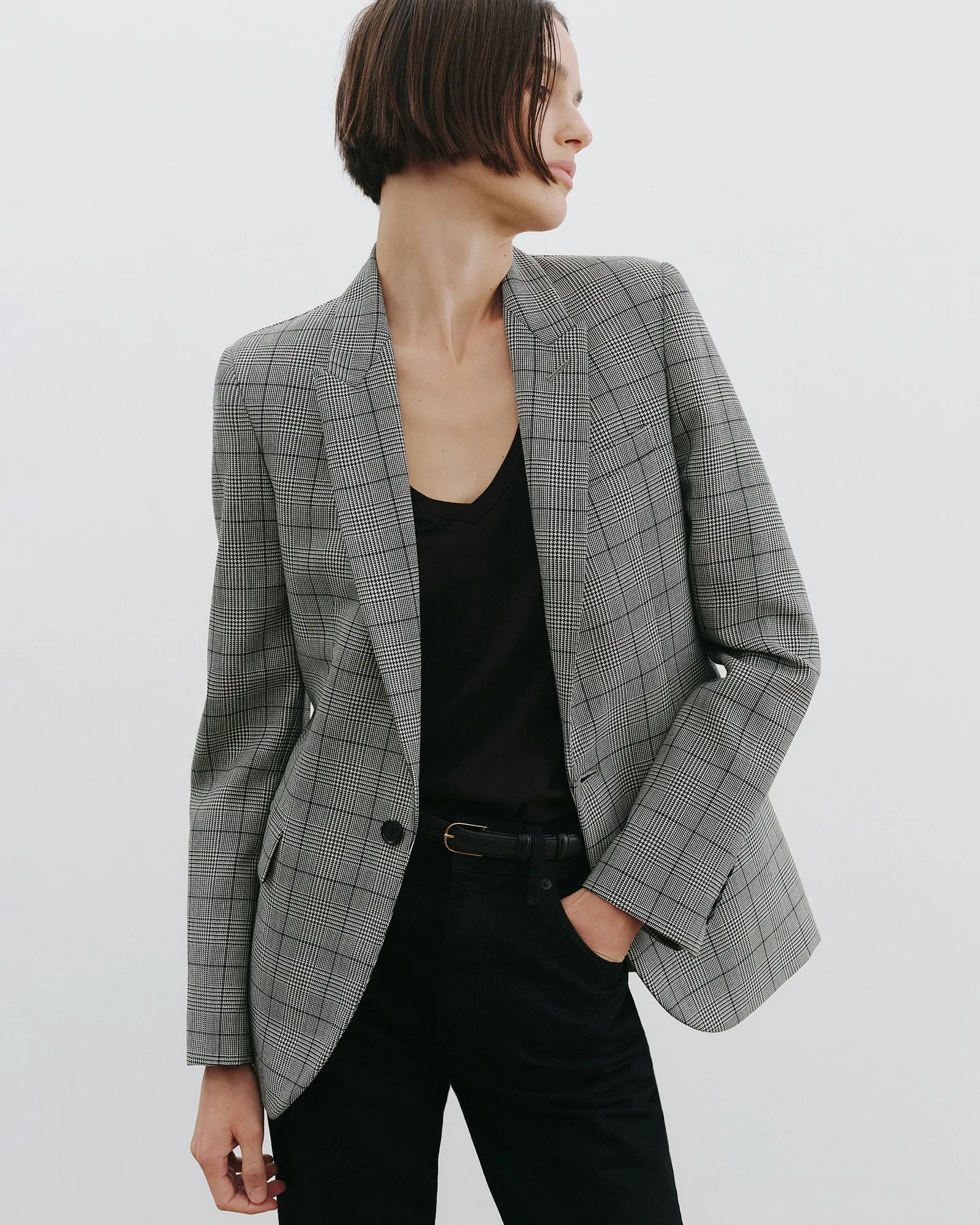ANABEL TAILORED WOOL BLAZER sold by Nili Lotan product image thumbnail 2