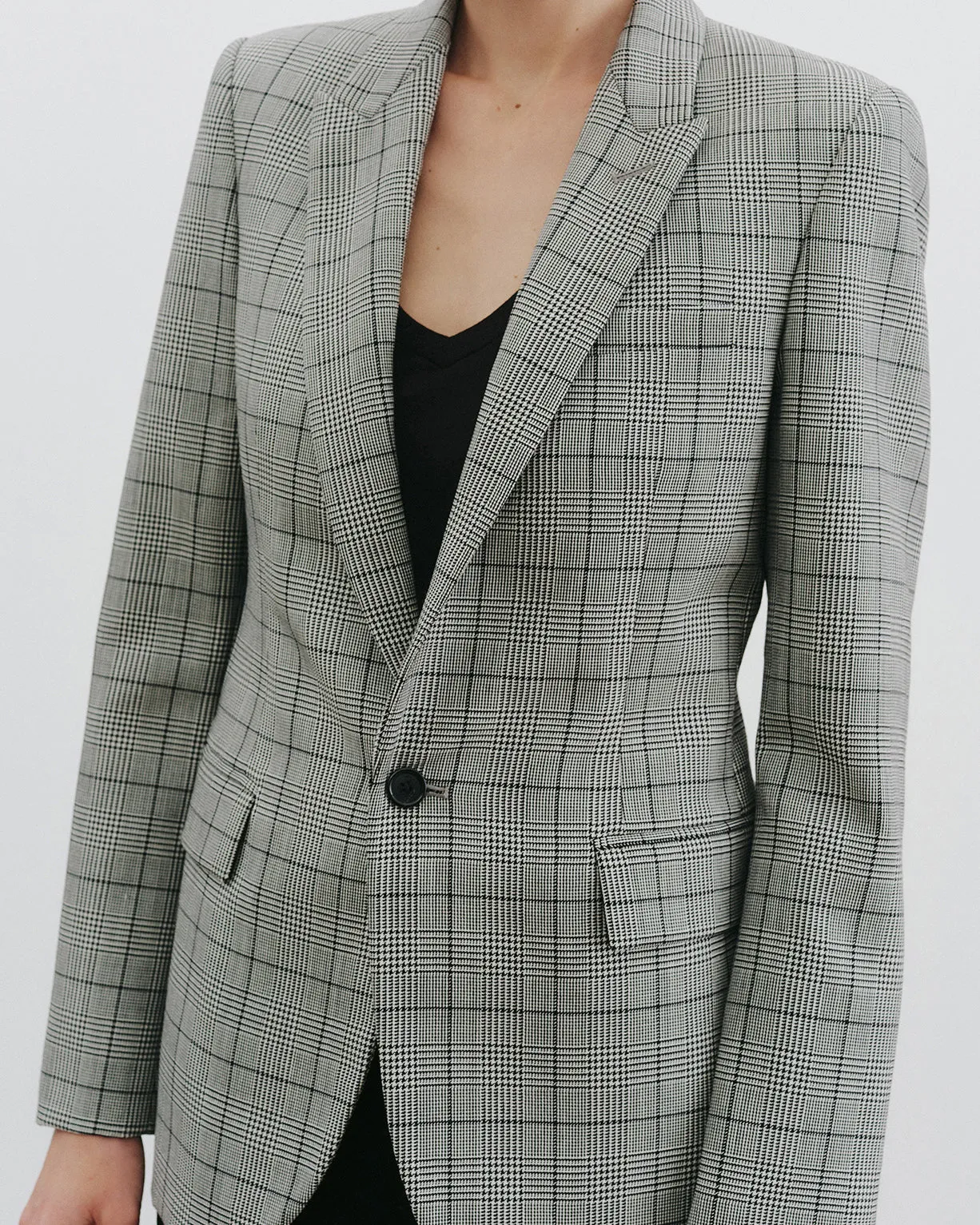 ANABEL TAILORED WOOL BLAZER sold by Nili Lotan product image thumbnail 3