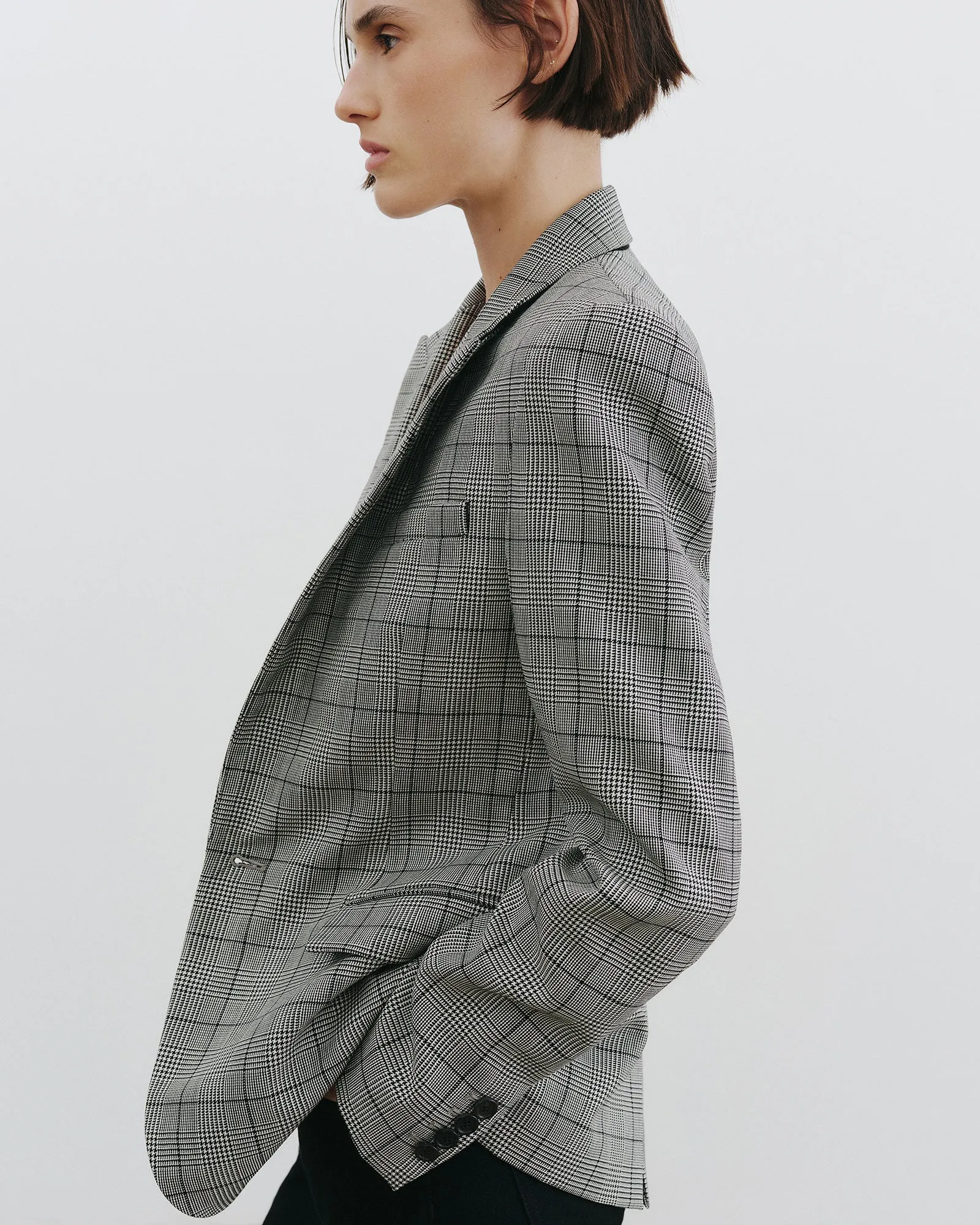 ANABEL TAILORED WOOL BLAZER sold by Nili Lotan product image thumbnail 4