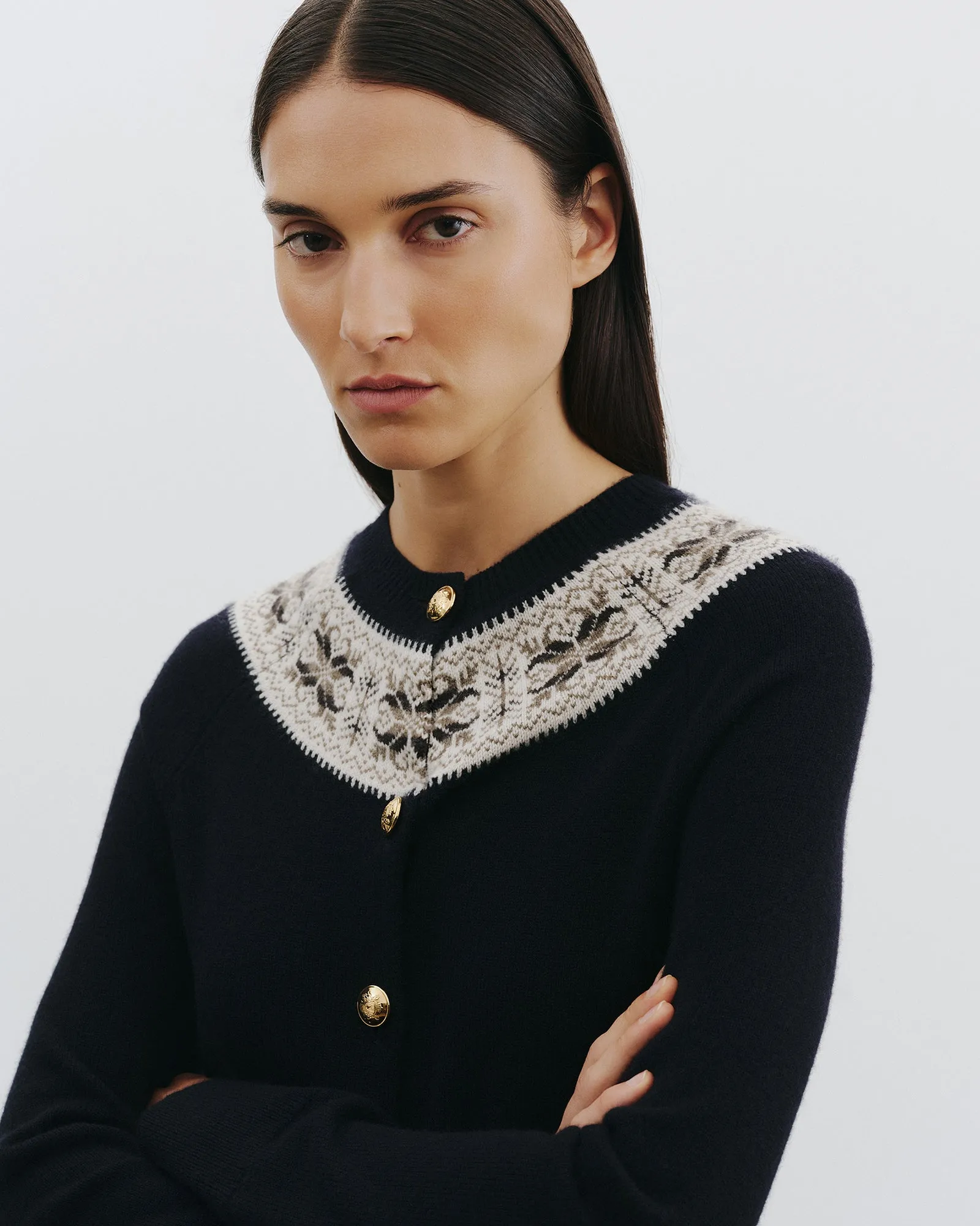 JOSEFA CASHMERE CARDIGAN sold by Nili Lotan product image thumbnail 3